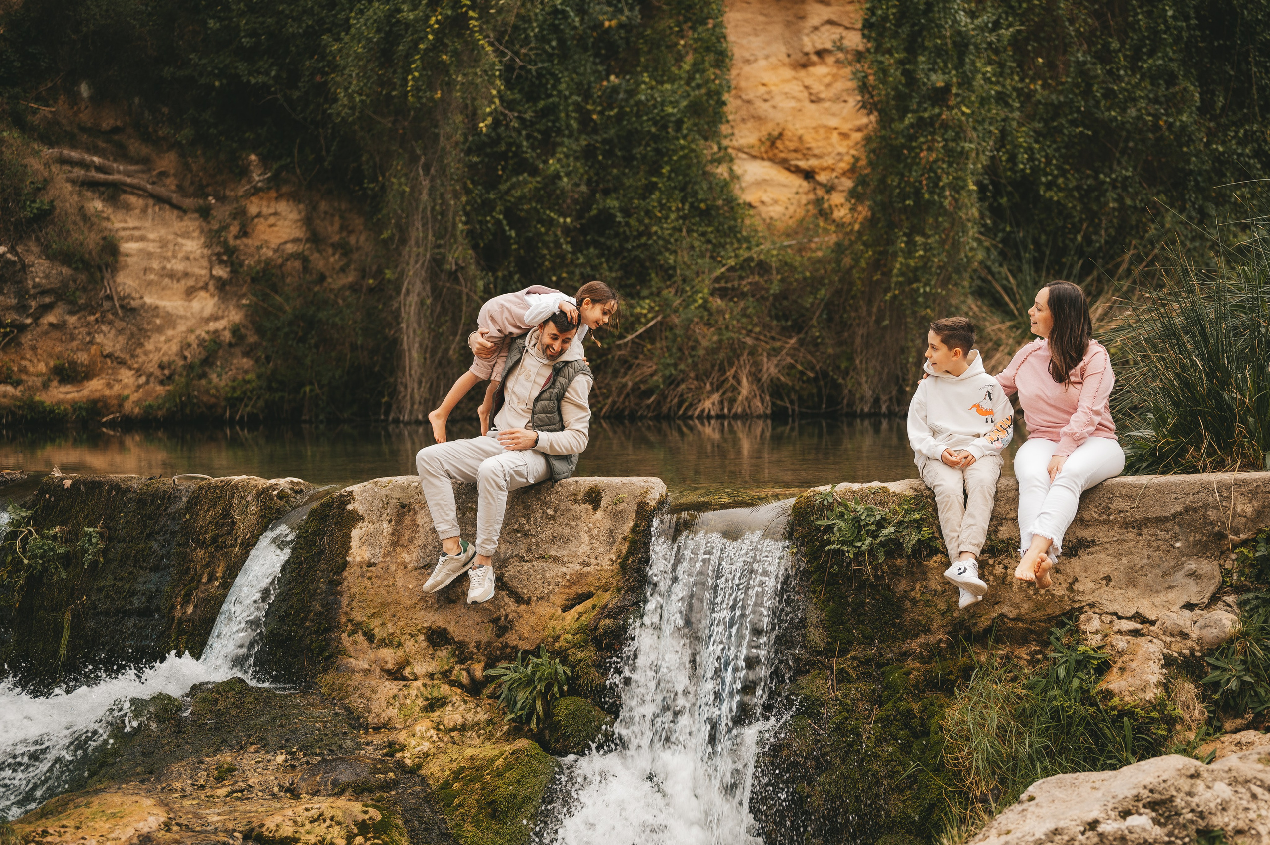 Angel, Sara, Angelito y Martina. Тетяна Малишева - сімейний фотограф і відеограф у Валенсії, Іспанія