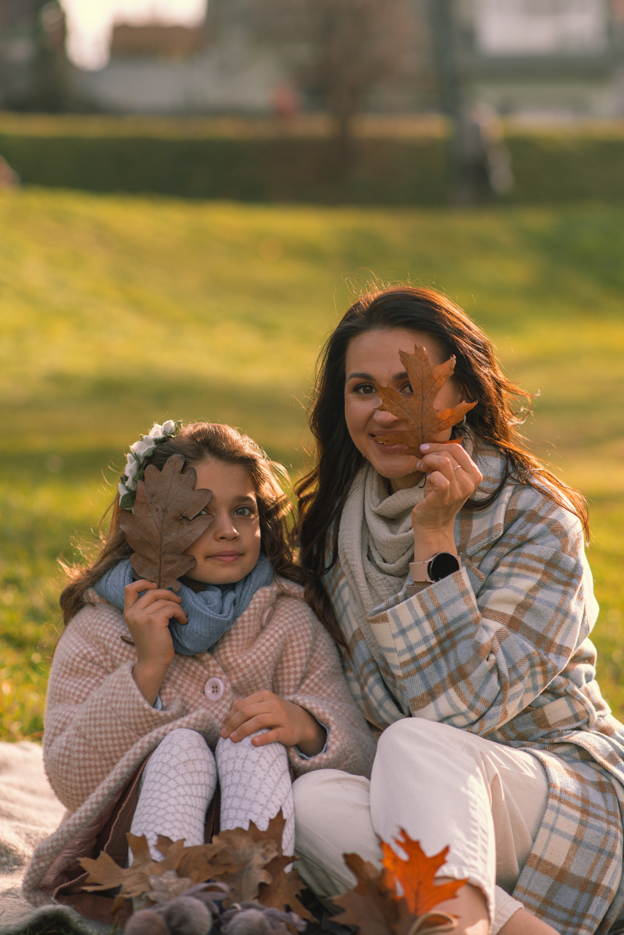 Autumn vibe with Anastasia, Andriy, Varvara & Yesenia. Татьяна Малышева — семейный фотограф и видеограф в Валенсии, Испания
