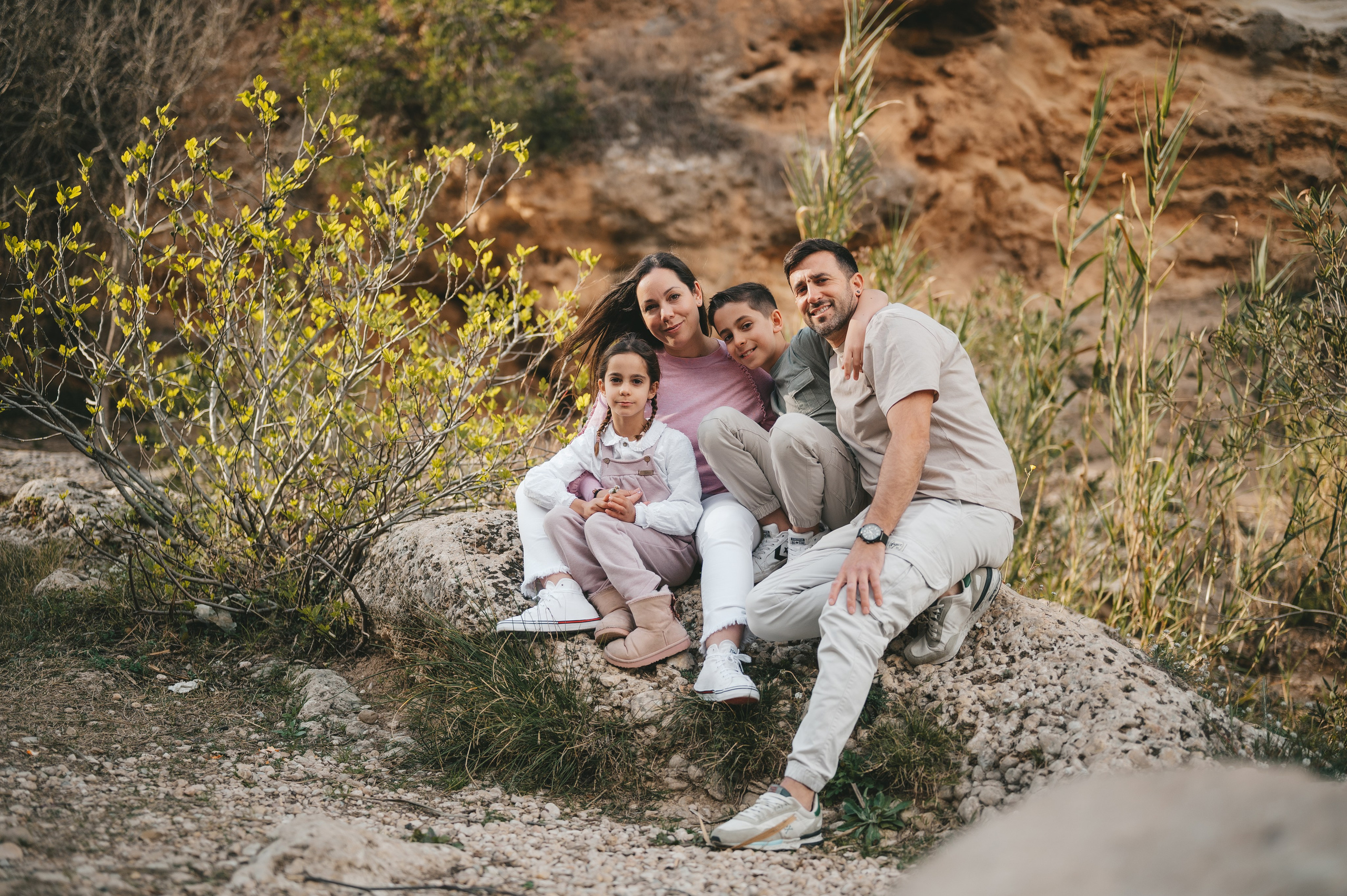 Angel, Sara, Angelito y Martina. Тетяна Малишева - сімейний фотограф і відеограф у Валенсії, Іспанія