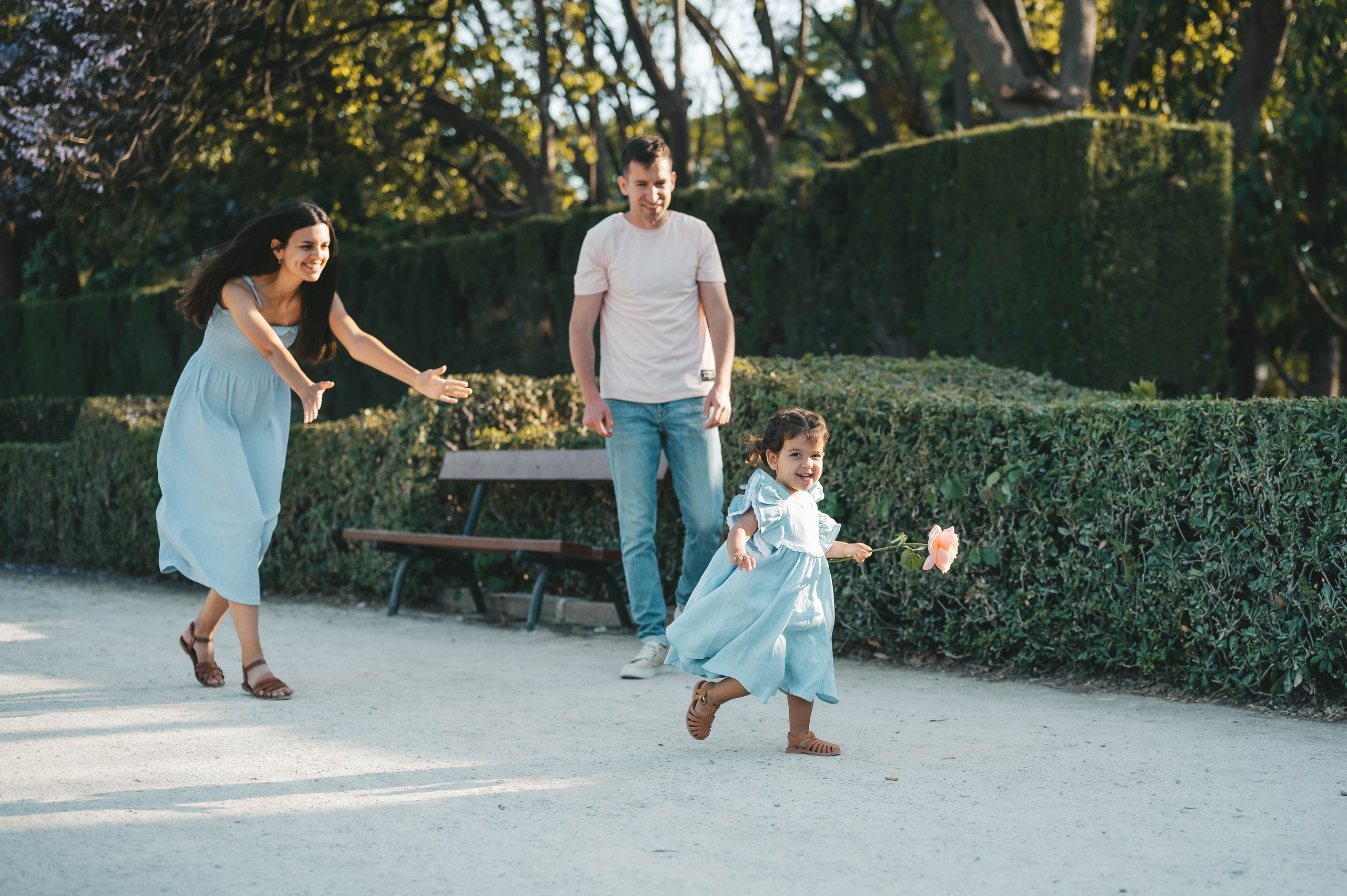 Denis, Oksana & Emily. Татьяна Малышева — семейный фотограф и видеограф в Валенсии, Испания