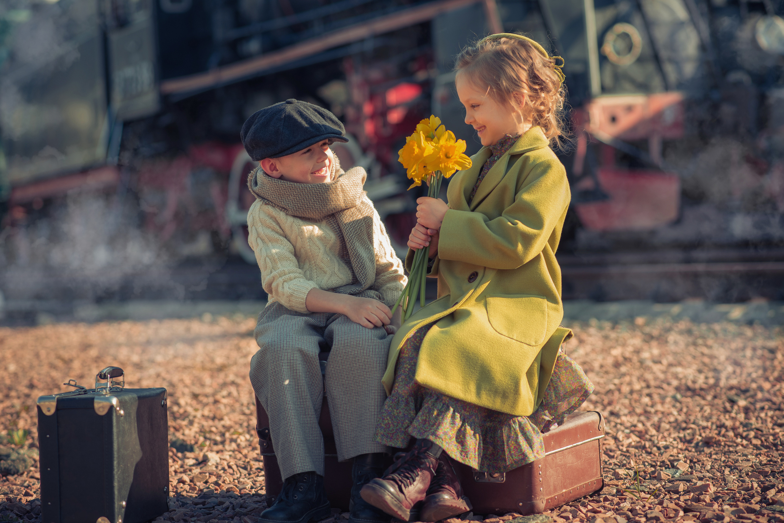 The Train Station Story. Tatiana Malysheva — family photographer and videographer in Valencia, Spain