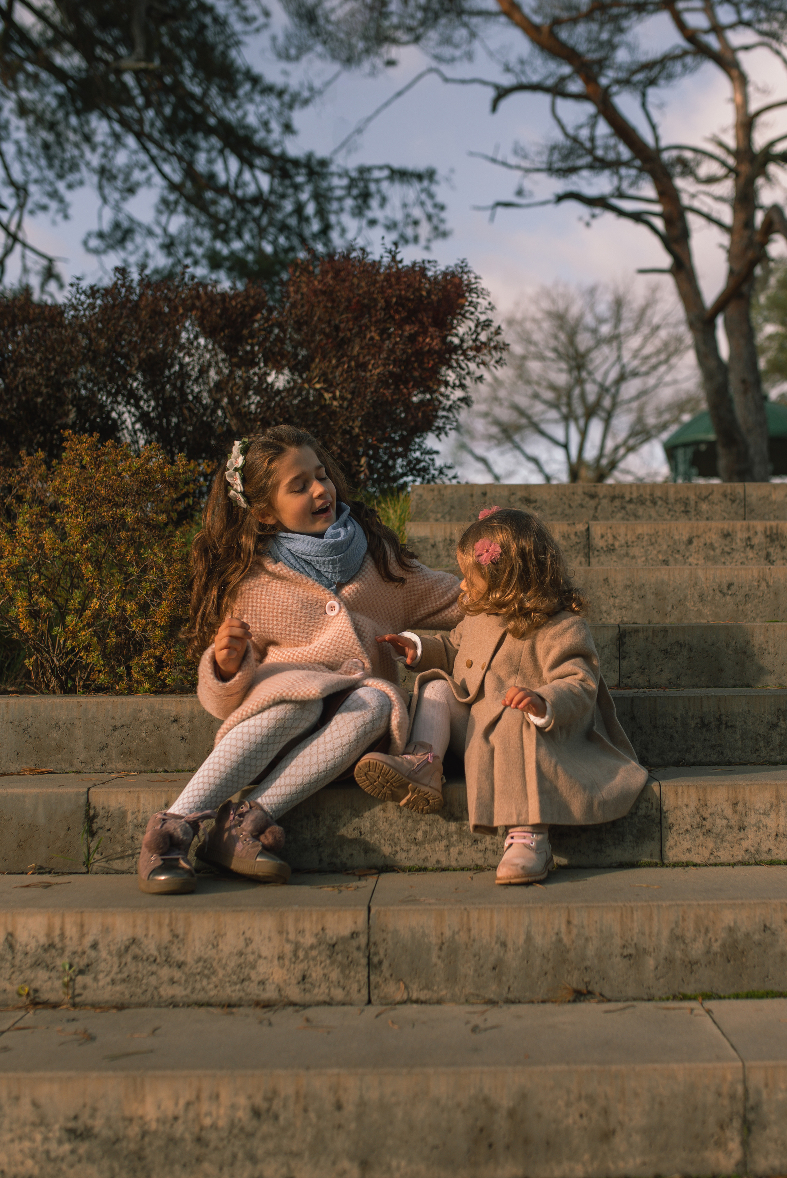 Autumn vibe with Anastasia, Andriy, Varvara & Yesenia. Татьяна Малышева — семейный фотограф и видеограф в Валенсии, Испания