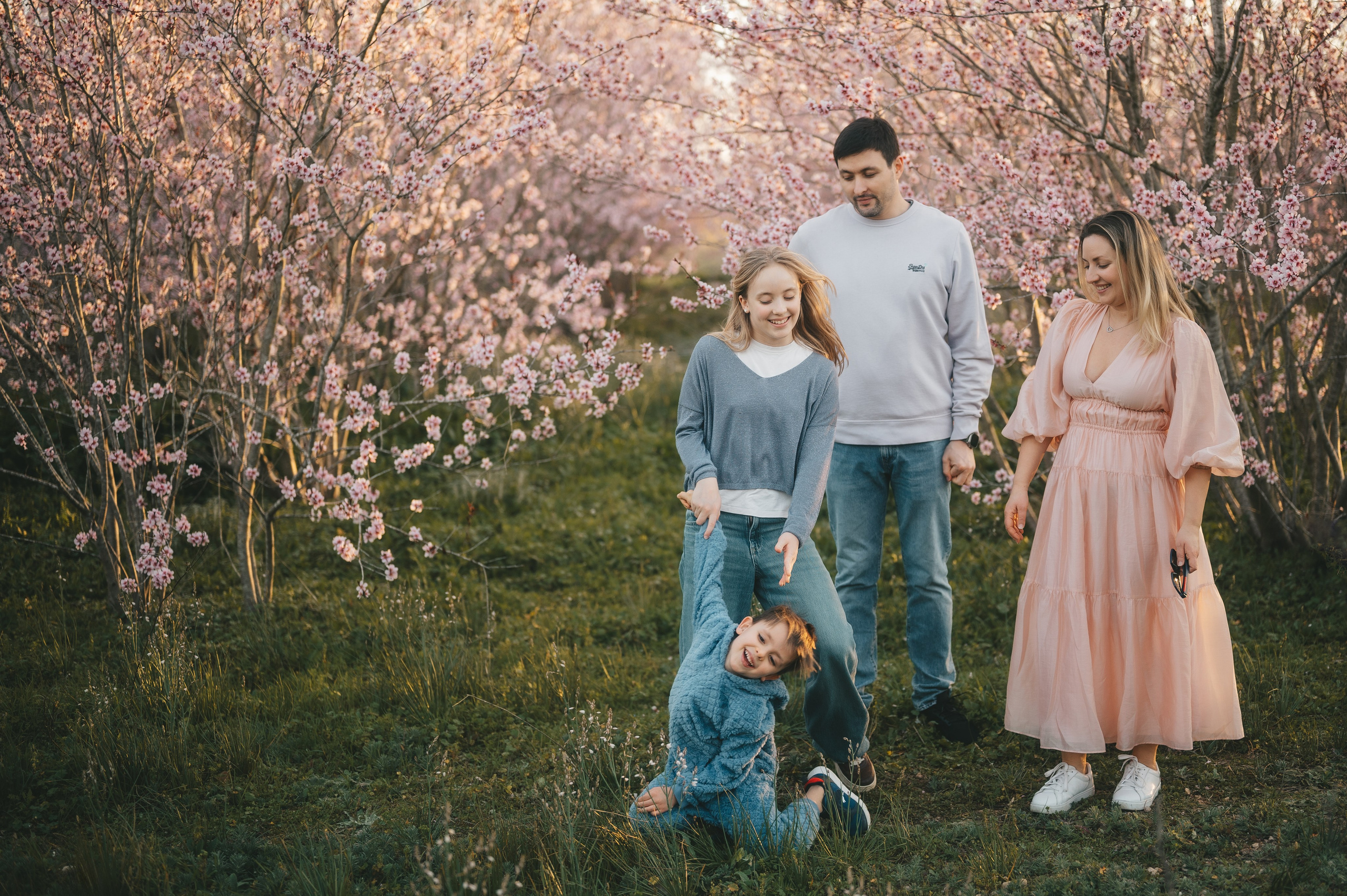 Ivan, Marina, Liza & Tima. Татьяна Малышева — семейный фотограф и видеограф в Валенсии, Испания