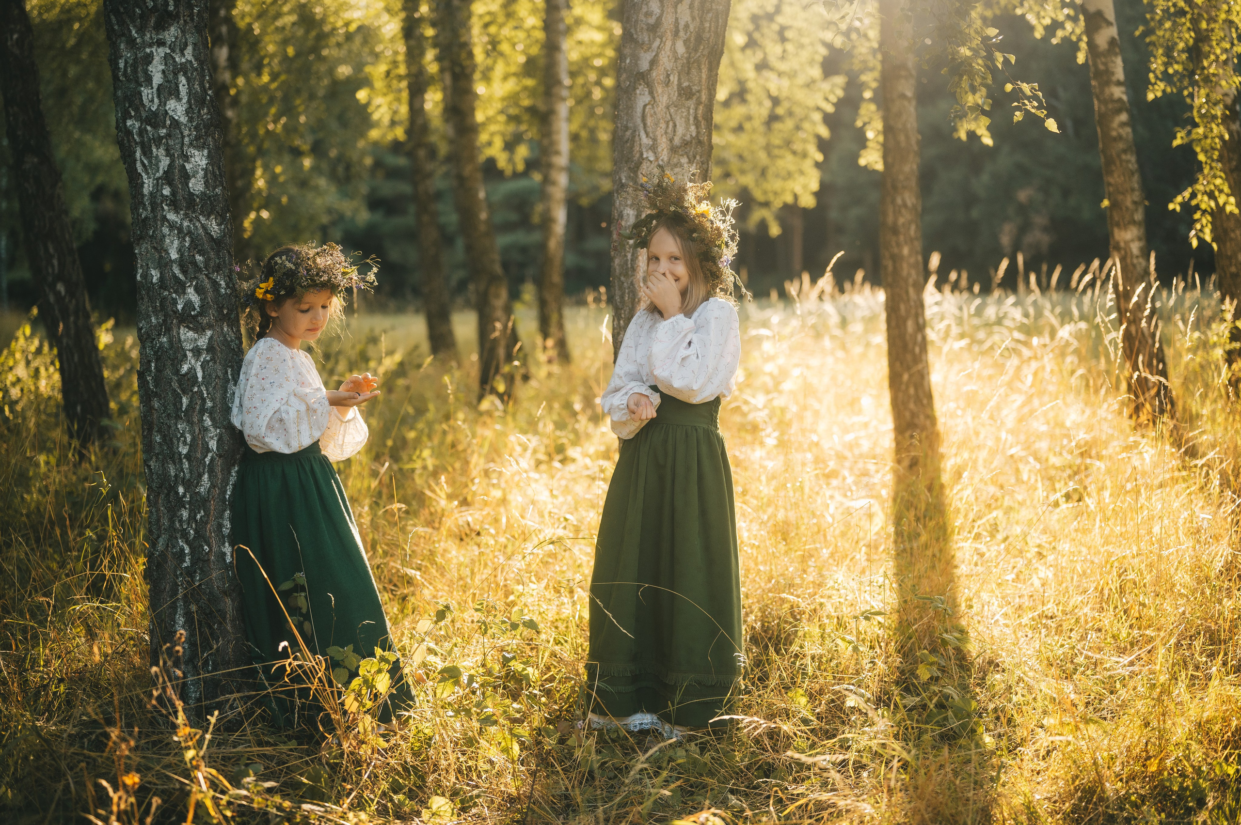 Лісові мавки. Tatiana Malysheva — family photographer and videographer in Valencia, Spain