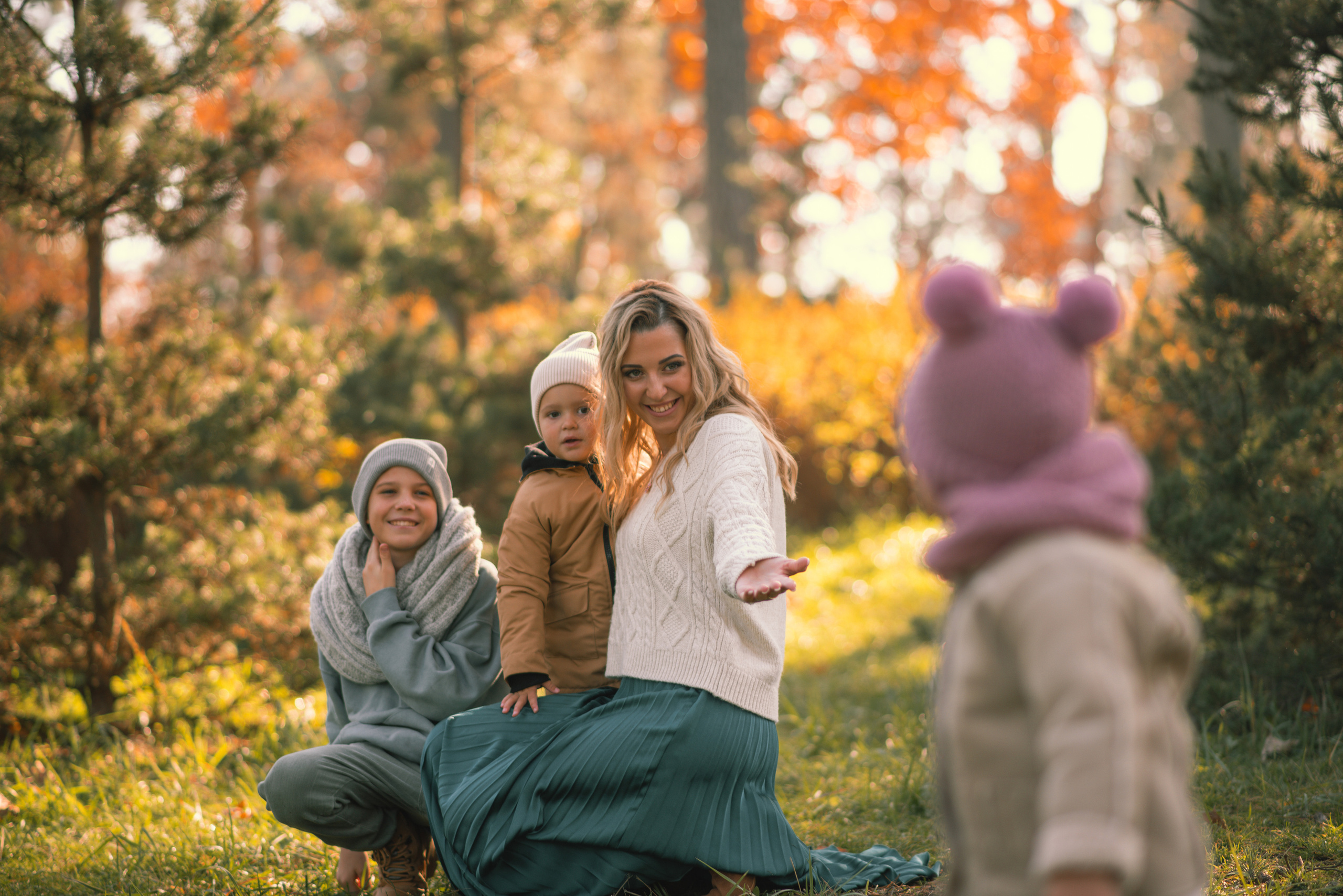 Tatiana, Anton, Alex & Anna. Tatiana Malysheva — family photographer and videographer in Valencia, Spain