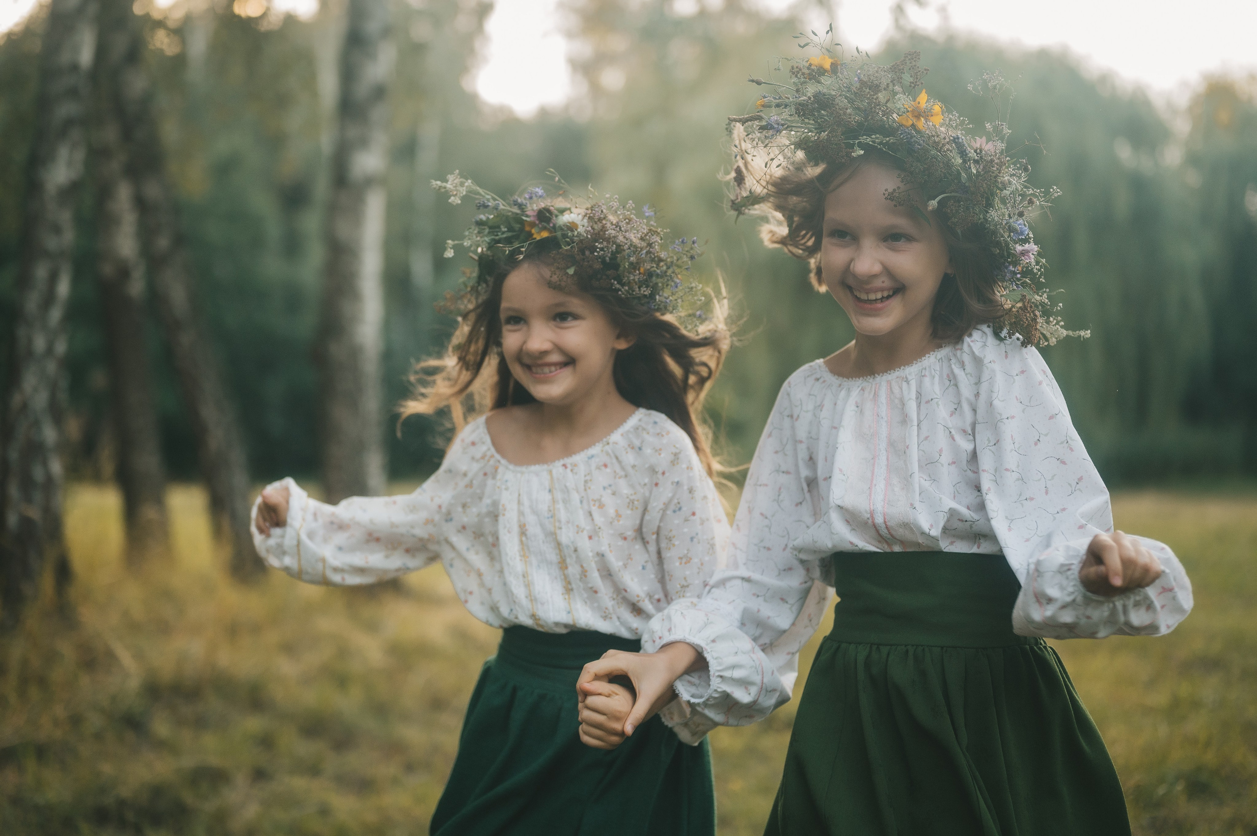 Лісові мавки. Tatiana Malysheva — family photographer and videographer in Valencia, Spain