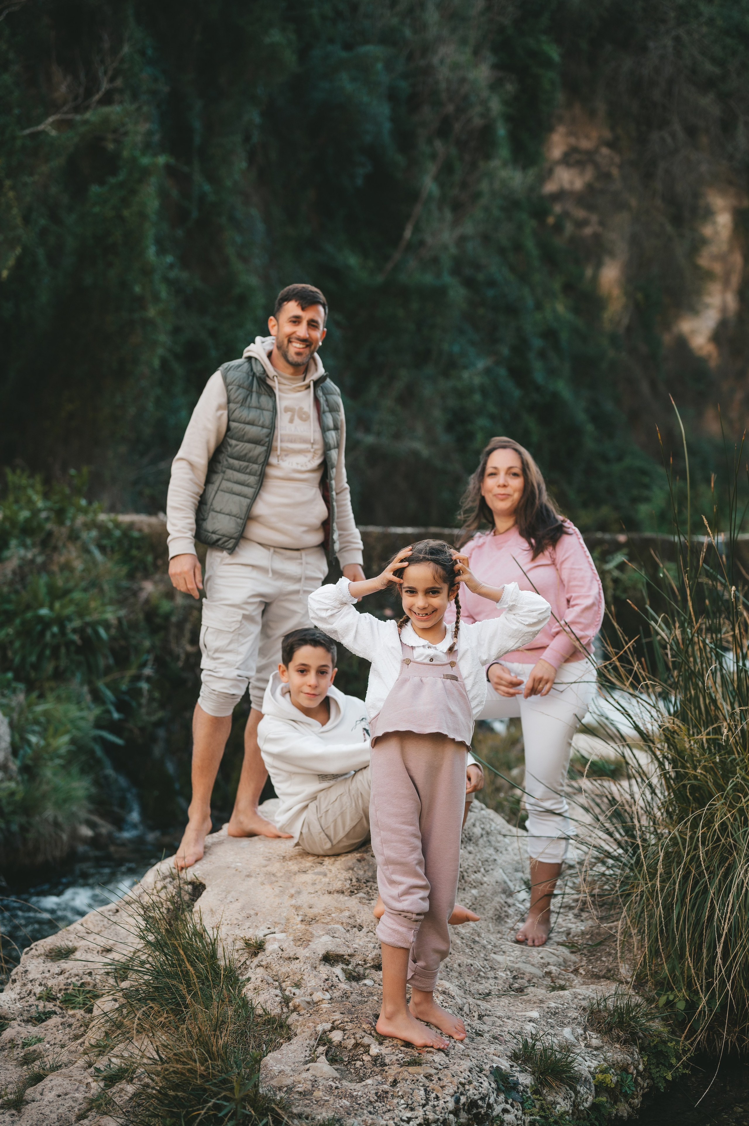 Angel, Sara, Angelito y Martina. Тетяна Малишева - сімейний фотограф і відеограф у Валенсії, Іспанія