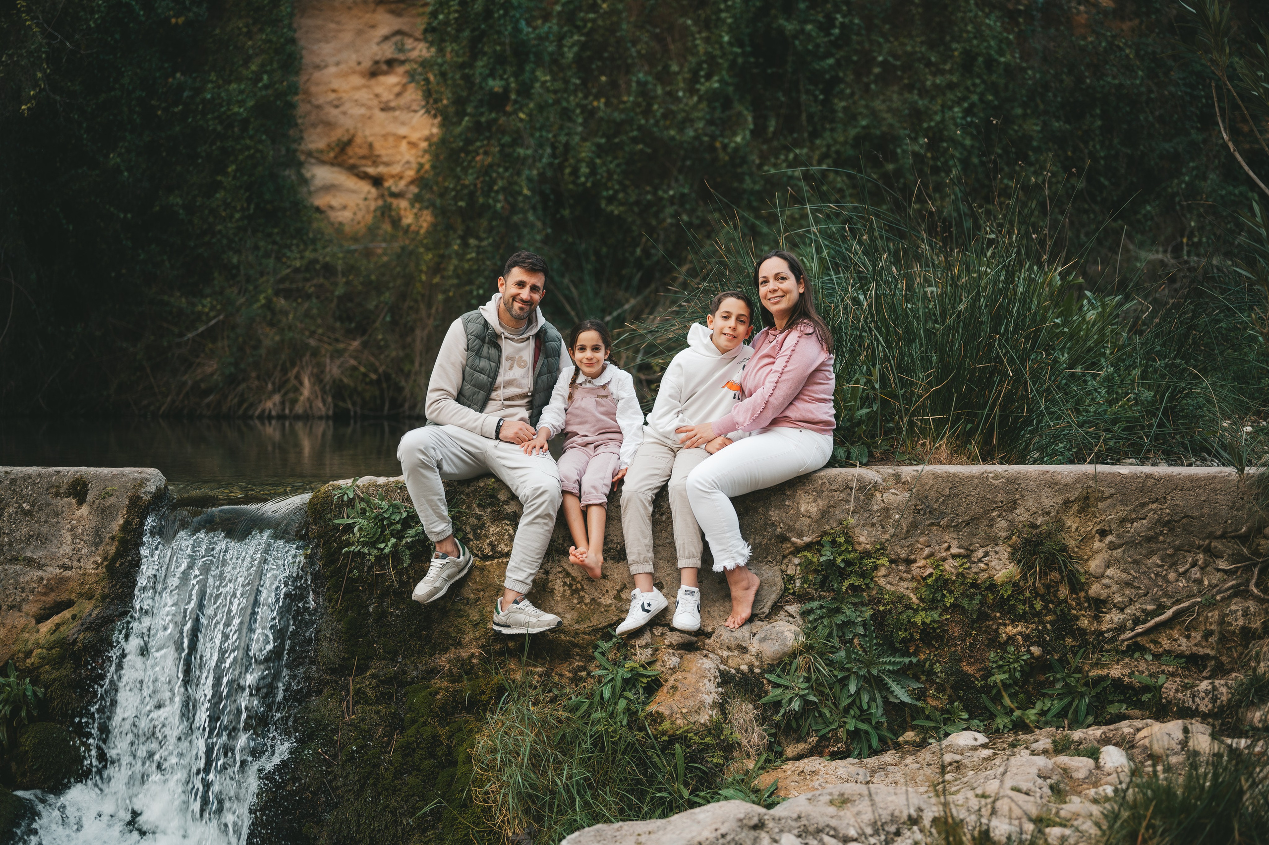 Angel, Sara, Angelito y Martina. Тетяна Малишева - сімейний фотограф і відеограф у Валенсії, Іспанія