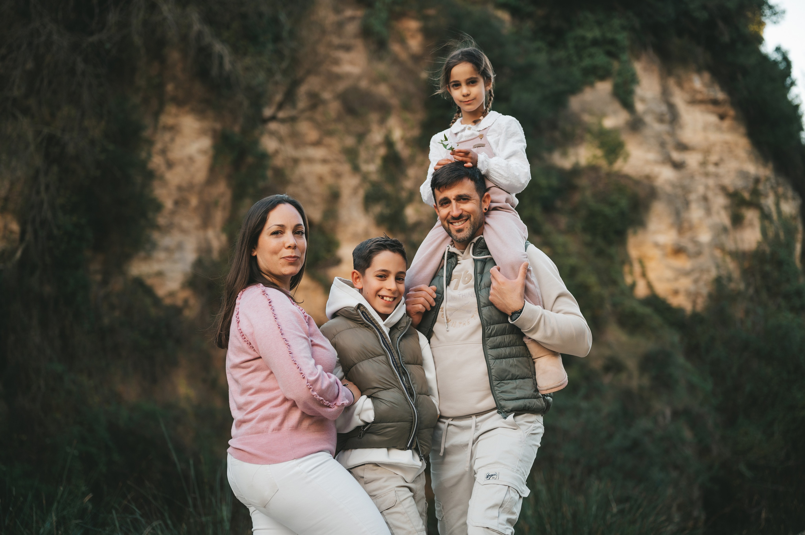 Angel, Sara, Angelito y Martina. Тетяна Малишева - сімейний фотограф і відеограф у Валенсії, Іспанія