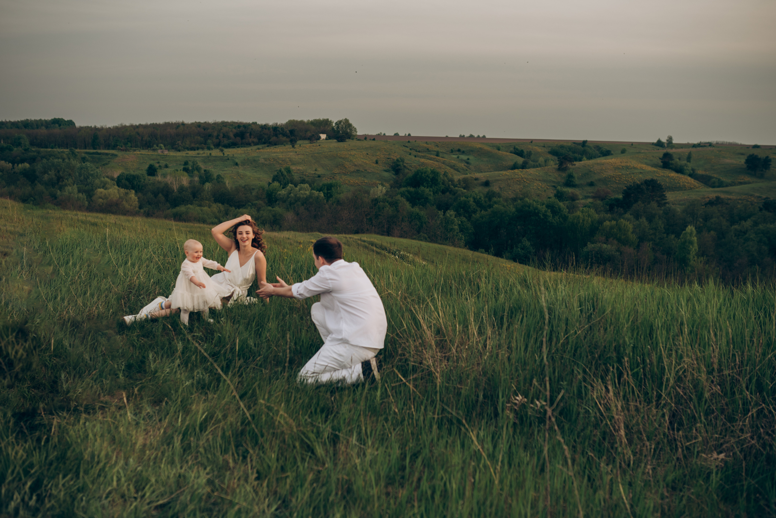 Oleg, Anna and little Diana. Tatiana Malysheva — lifestyle fotógrafa y videógrafa en Valencia, España