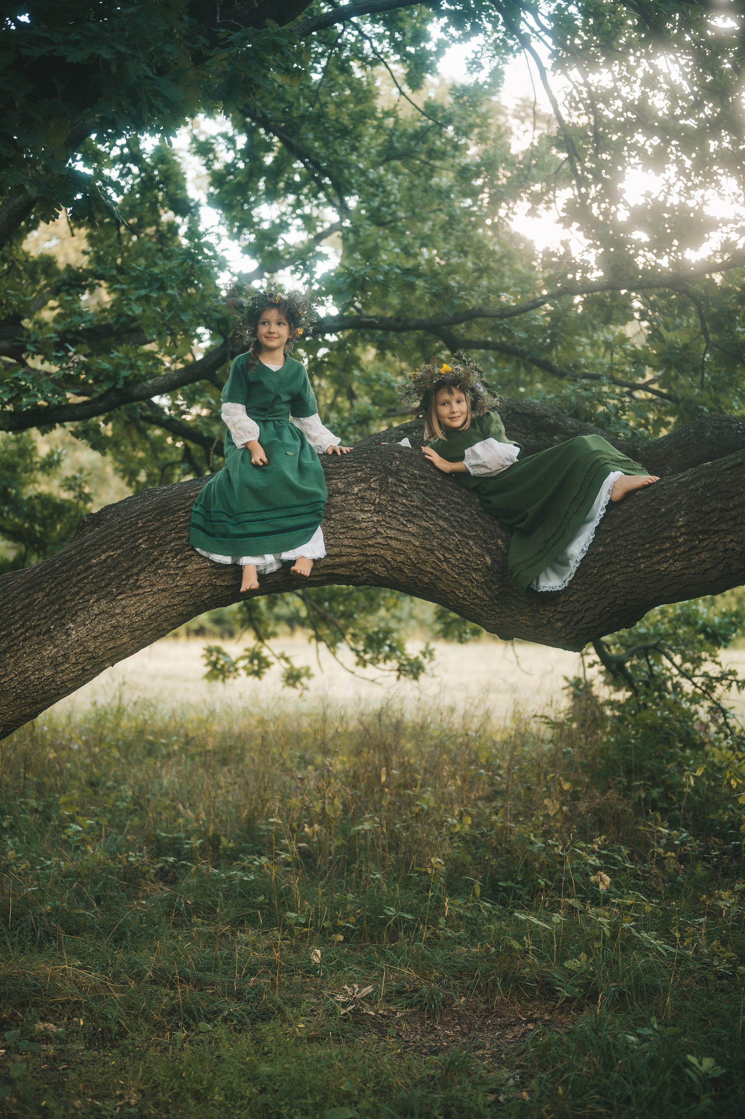 Лісові мавки. Tatiana Malysheva — family photographer and videographer in Valencia, Spain