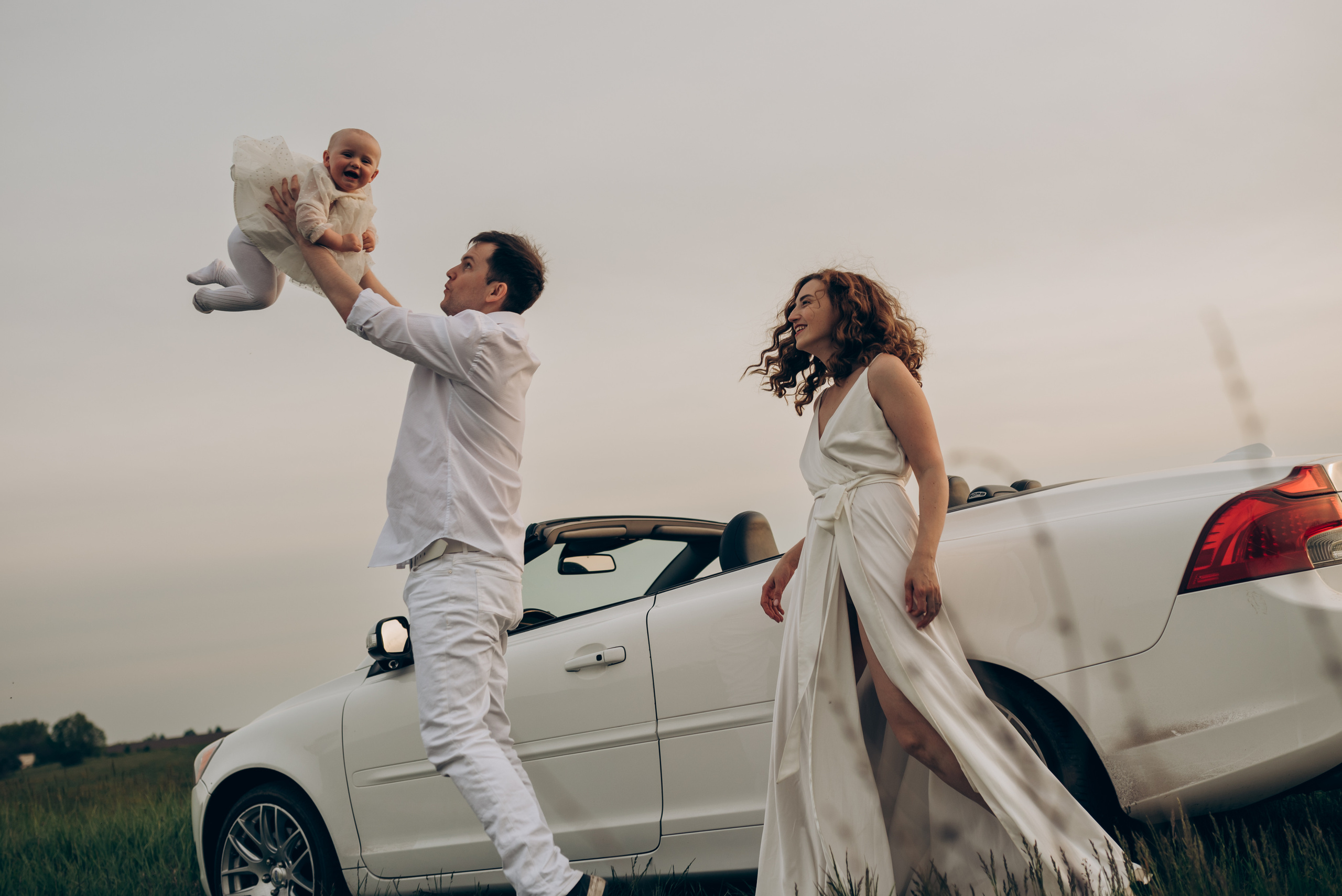 Oleg, Anna and little Diana. Tatiana Malysheva — lifestyle fotógrafa y videógrafa en Valencia, España