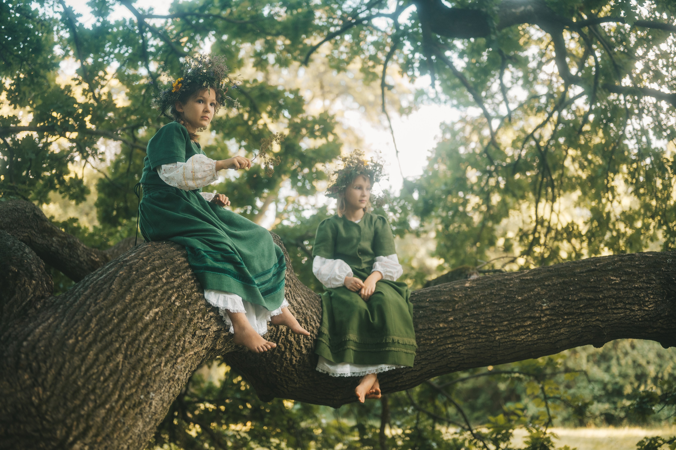 Лісові мавки. Tatiana Malysheva — family photographer and videographer in Valencia, Spain