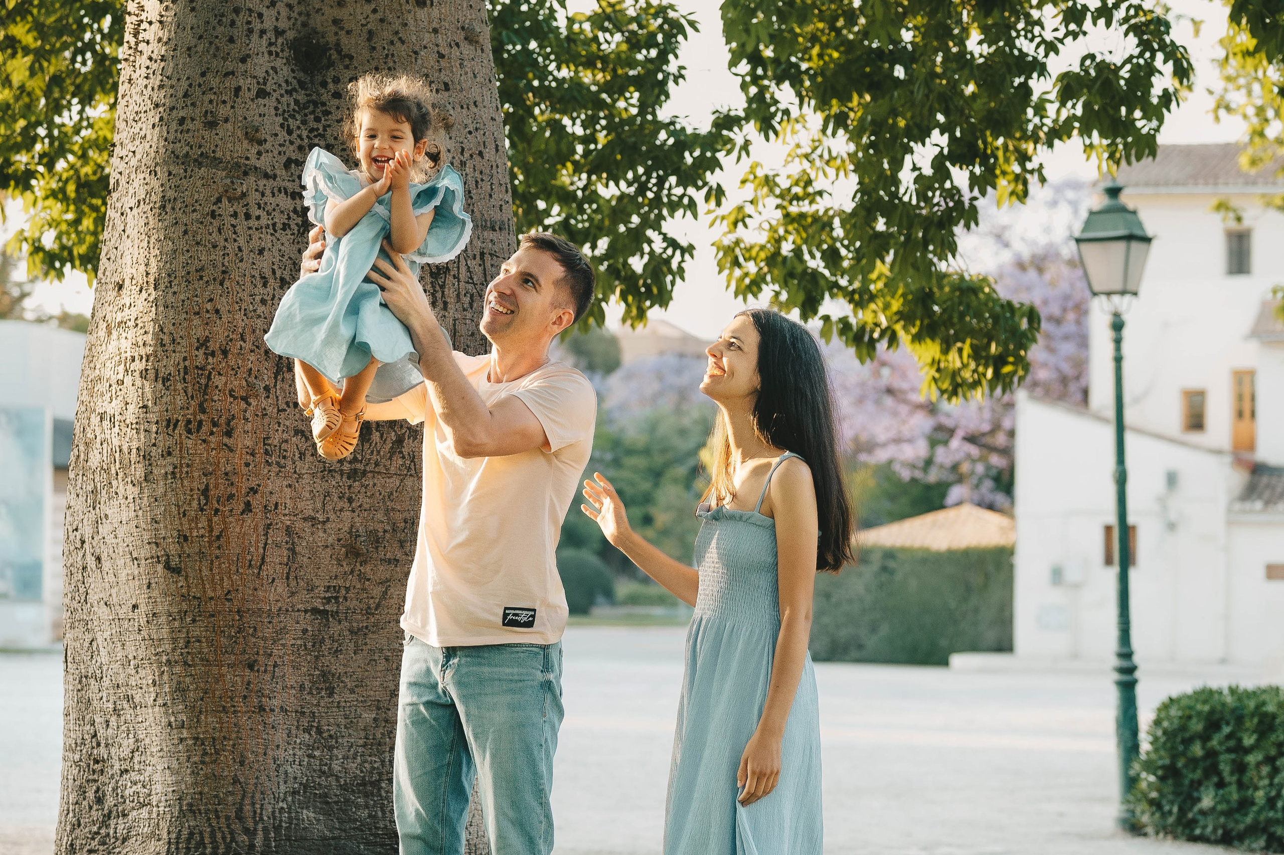Denis, Oksana & Emily. Татьяна Малышева — семейный фотограф и видеограф в Валенсии, Испания