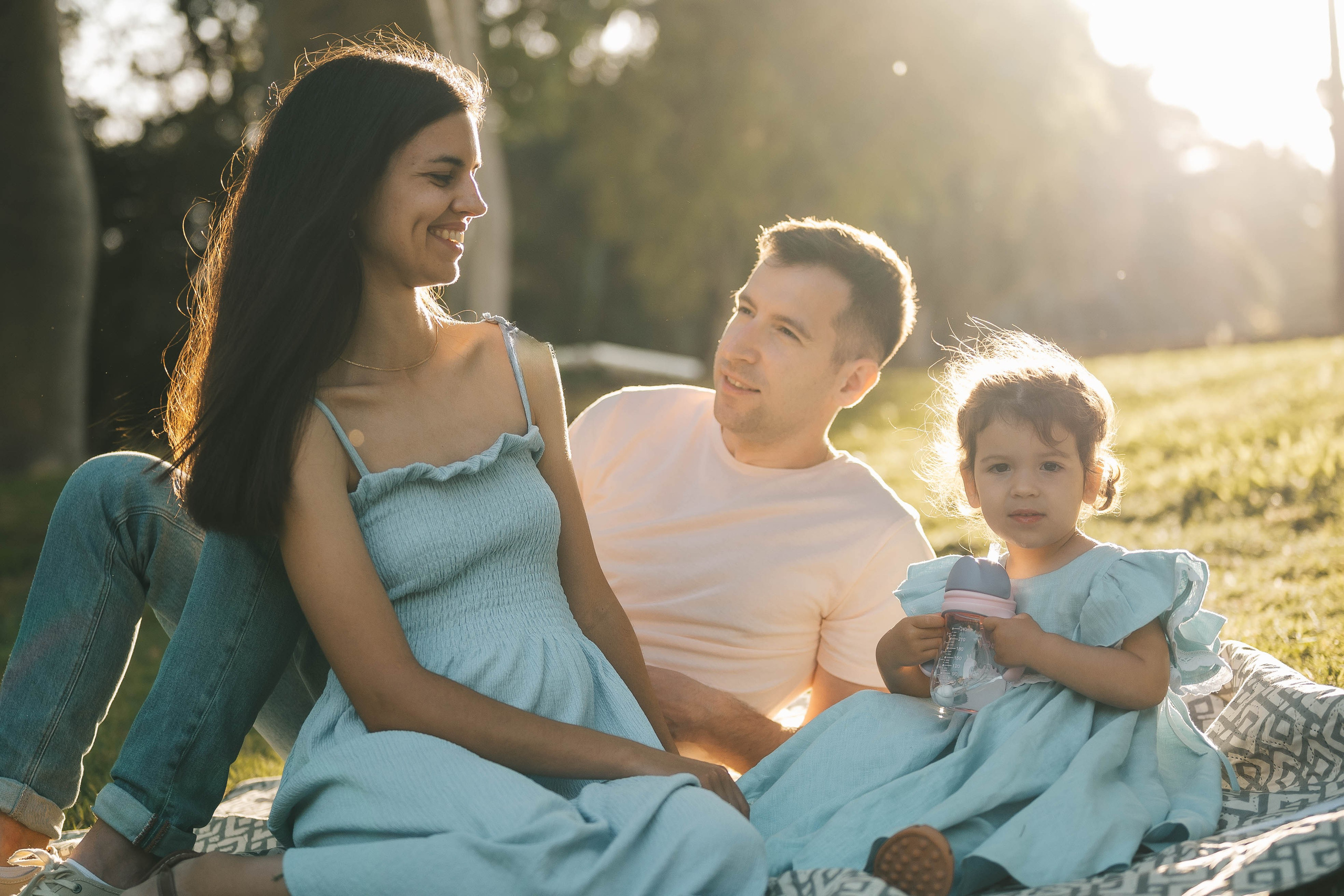 Denis, Oksana & Emily. Татьяна Малышева — семейный фотограф и видеограф в Валенсии, Испания