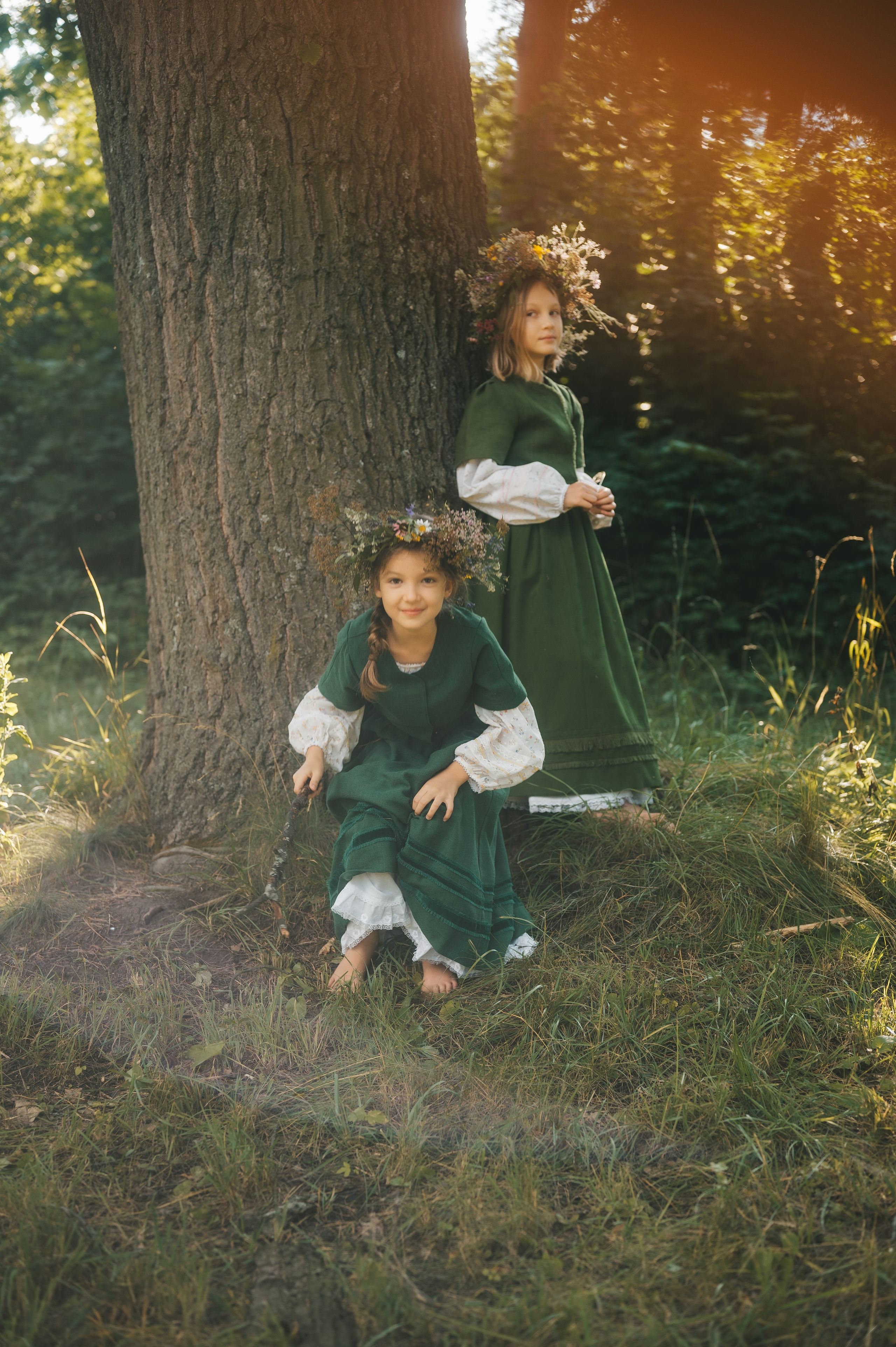 Лісові мавки. Tatiana Malysheva — family photographer and videographer in Valencia, Spain