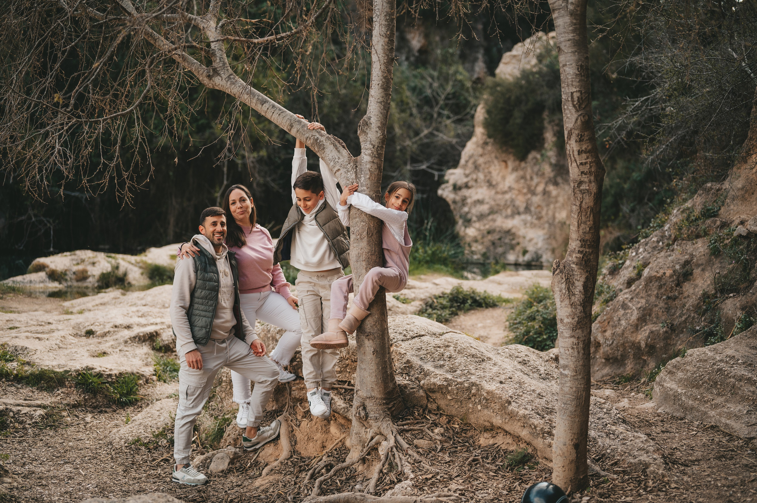 Angel, Sara, Angelito y Martina. Тетяна Малишева - сімейний фотограф і відеограф у Валенсії, Іспанія