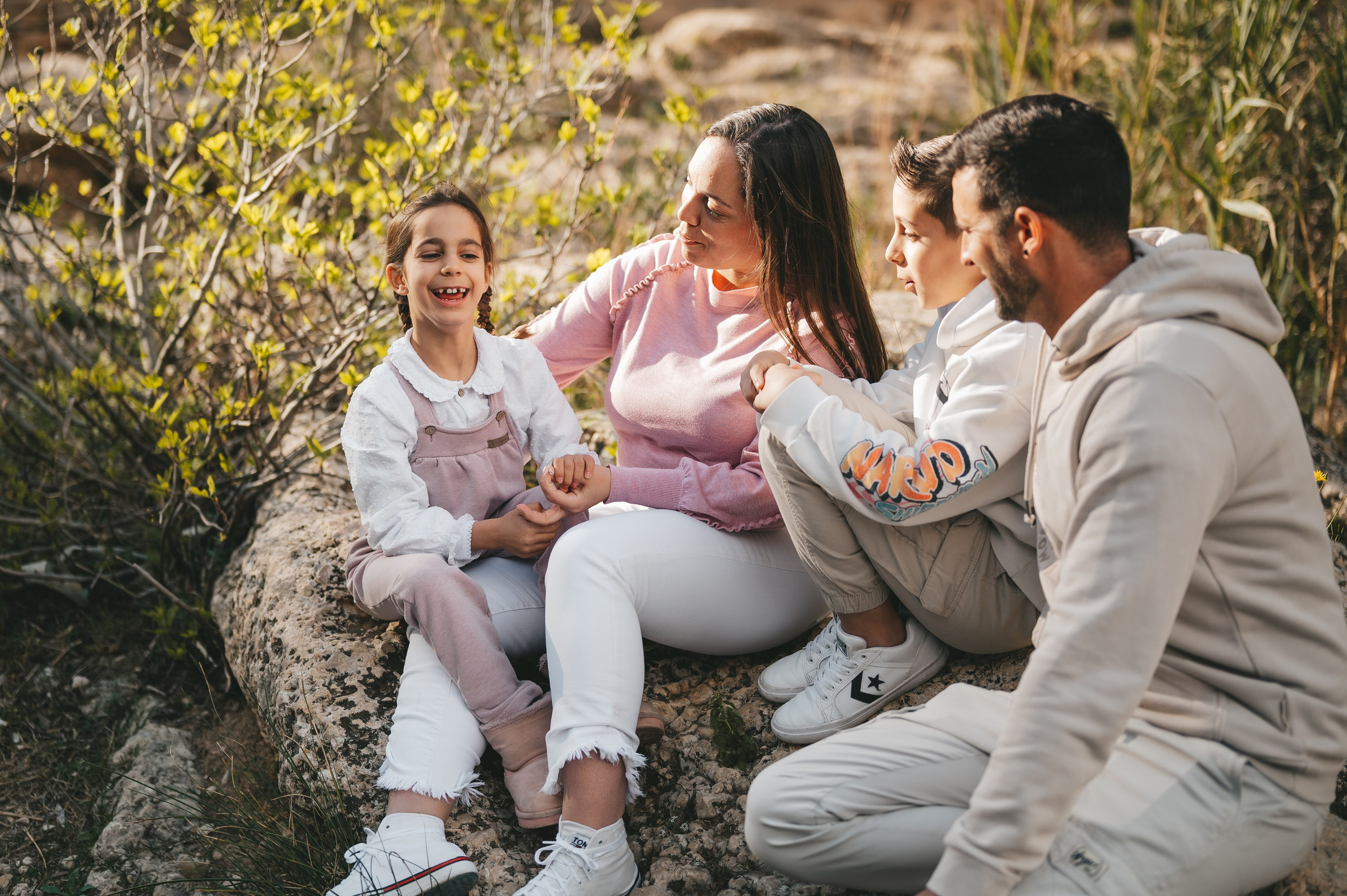 Angel, Sara, Angelito y Martina. Тетяна Малишева - сімейний фотограф і відеограф у Валенсії, Іспанія