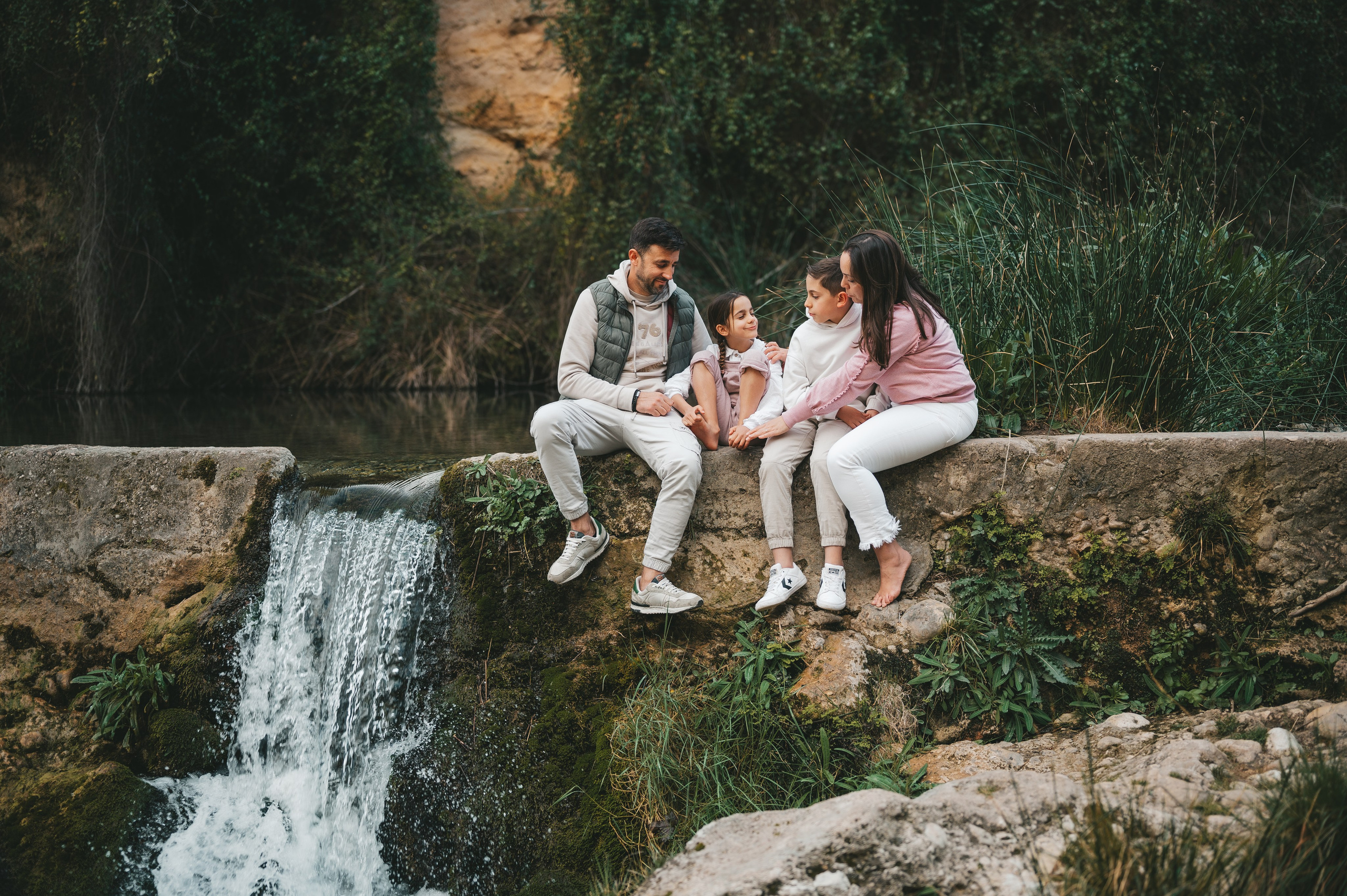 Angel, Sara, Angelito y Martina. Тетяна Малишева - сімейний фотограф і відеограф у Валенсії, Іспанія