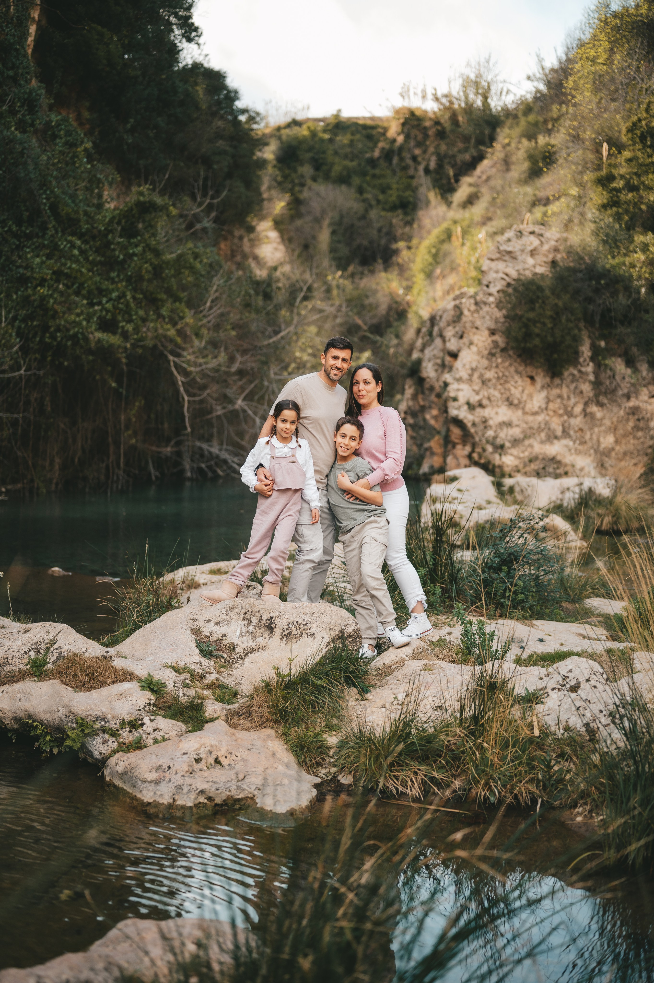 Angel, Sara, Angelito y Martina. Тетяна Малишева - сімейний фотограф і відеограф у Валенсії, Іспанія