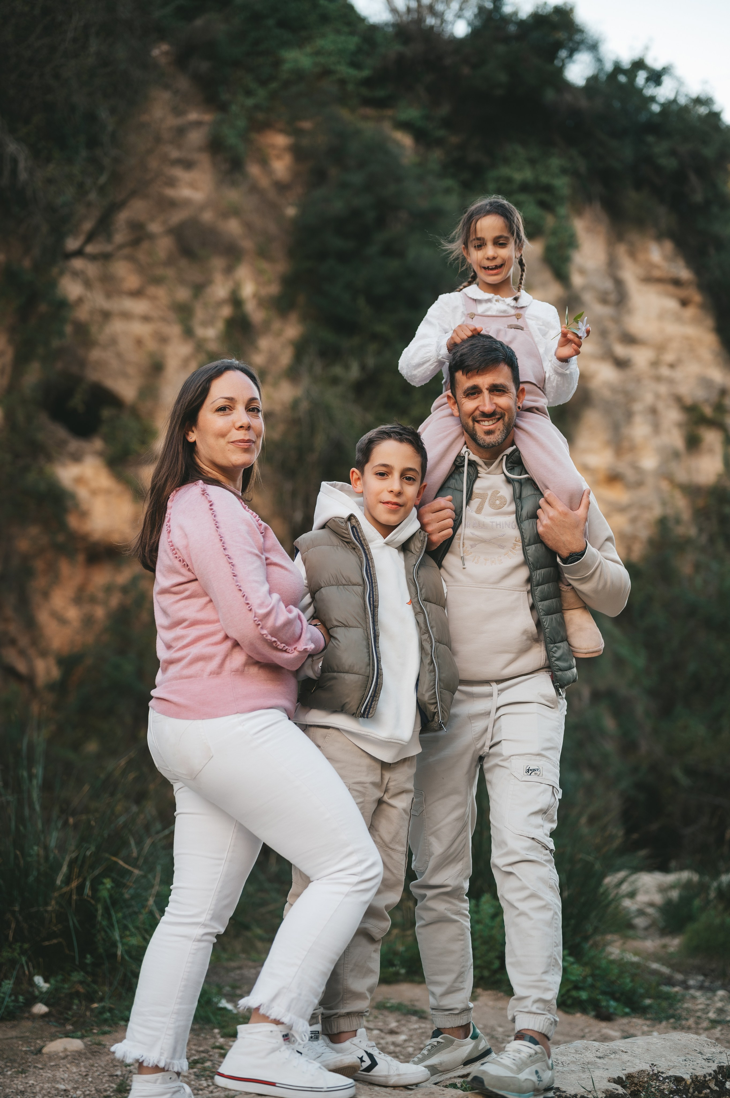 Angel, Sara, Angelito y Martina. Тетяна Малишева - сімейний фотограф і відеограф у Валенсії, Іспанія