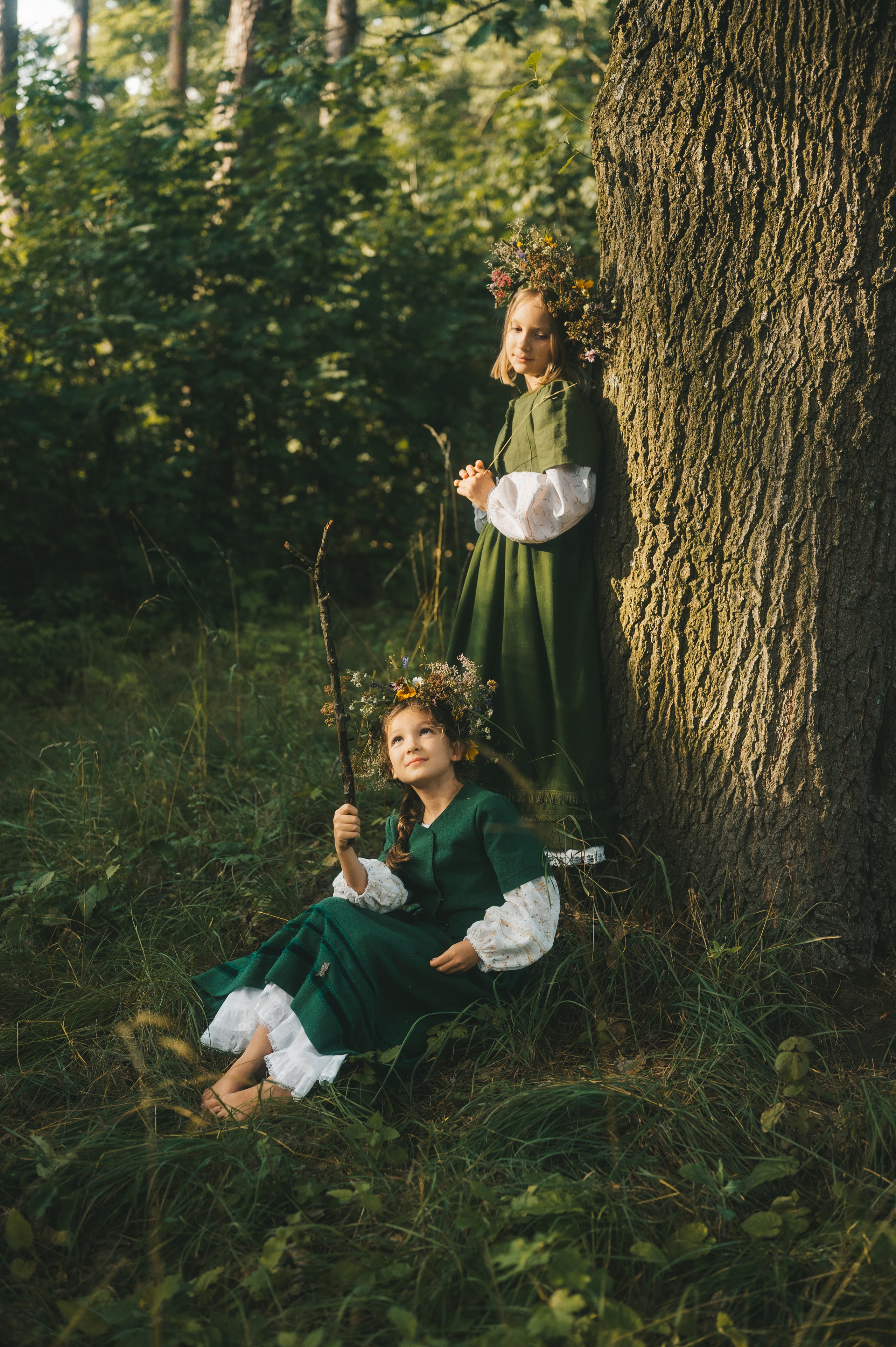 Лісові мавки. Tatiana Malysheva — family photographer and videographer in Valencia, Spain