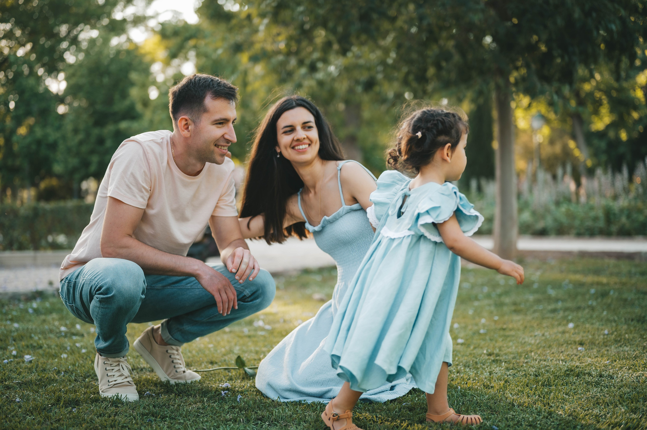 Denis, Oksana & Emily. Татьяна Малышева — семейный фотограф и видеограф в Валенсии, Испания
