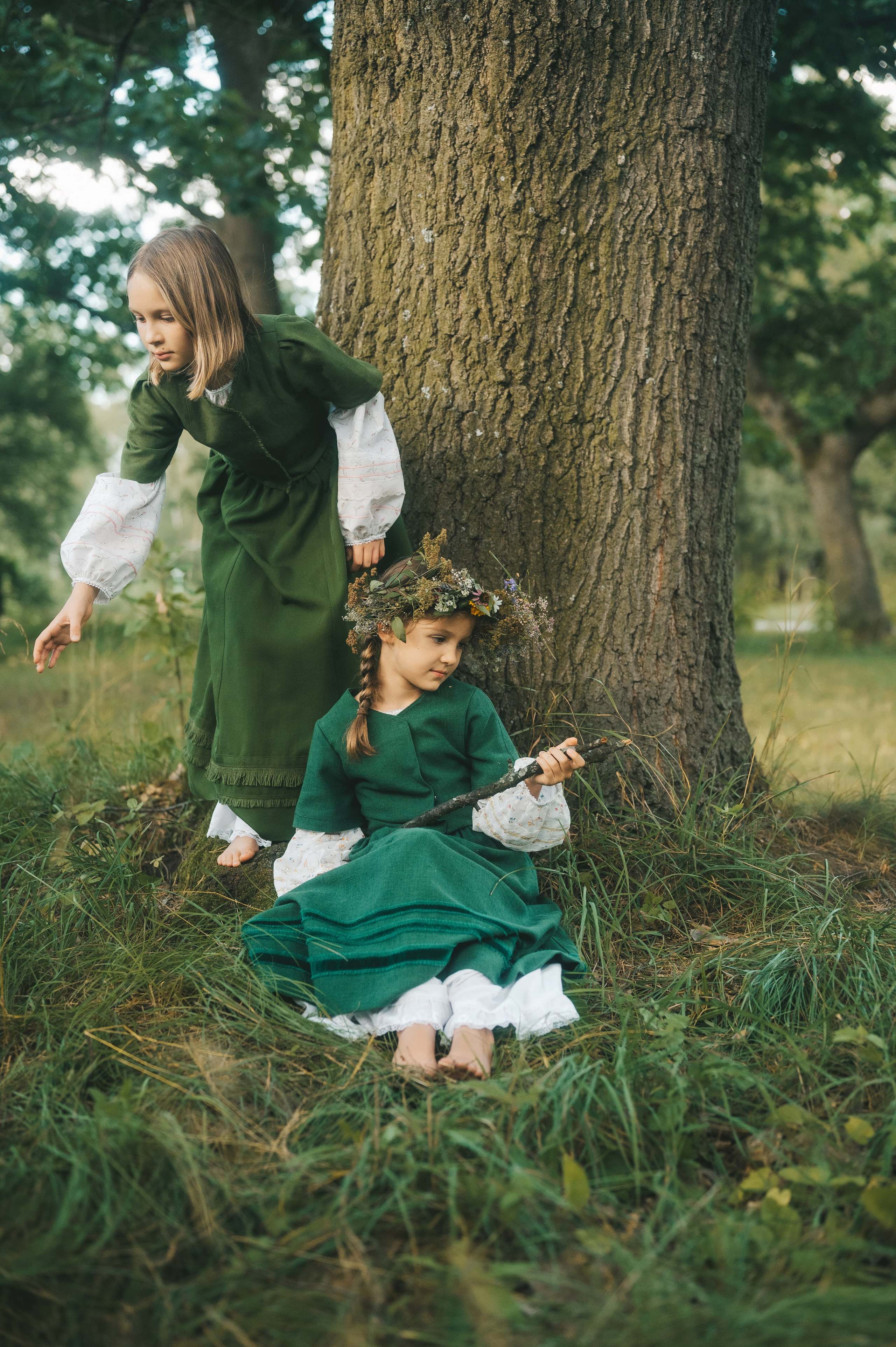 Лісові мавки. Tatiana Malysheva — family photographer and videographer in Valencia, Spain