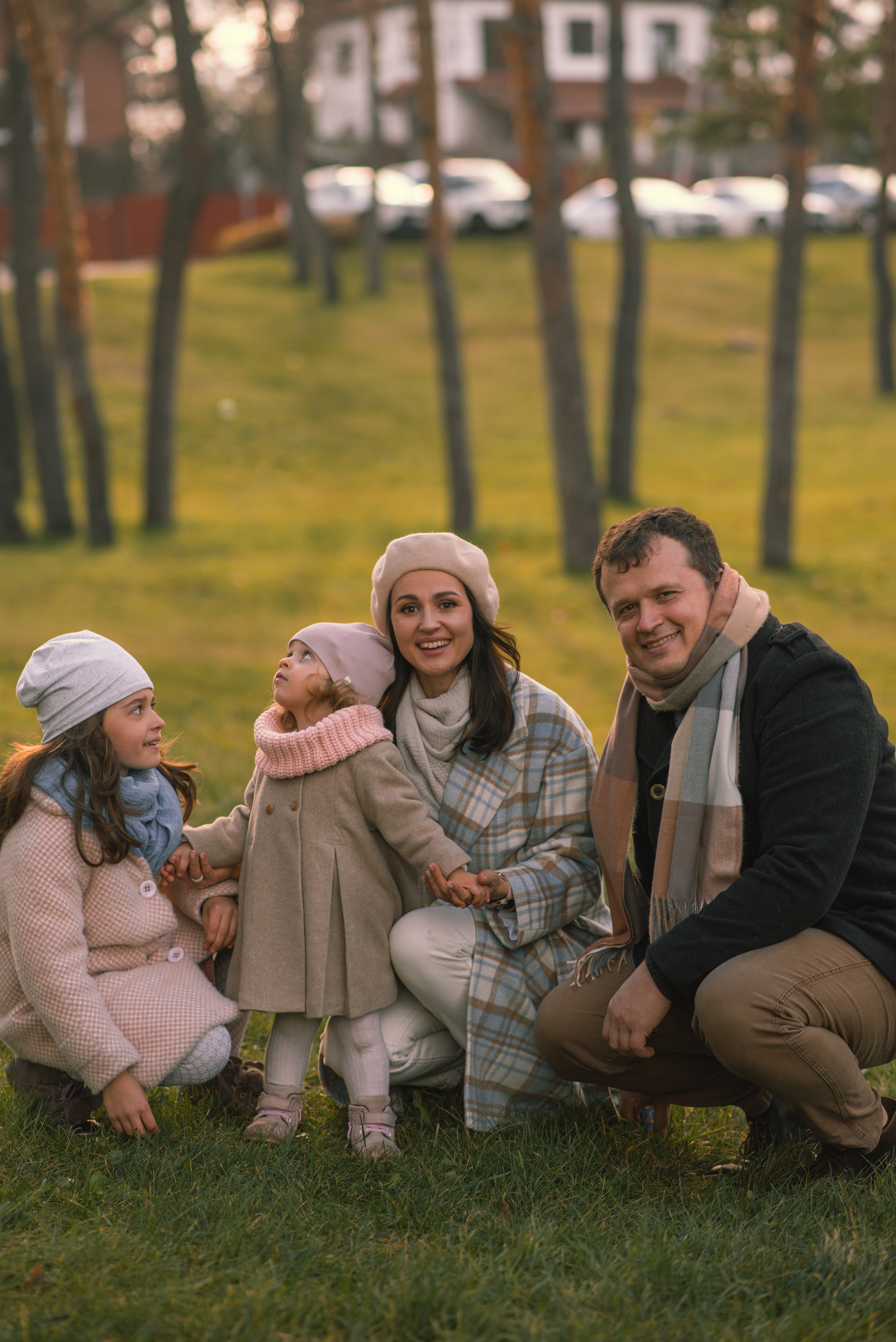 Autumn vibe with Anastasia, Andriy, Varvara & Yesenia. Татьяна Малышева — семейный фотограф и видеограф в Валенсии, Испания