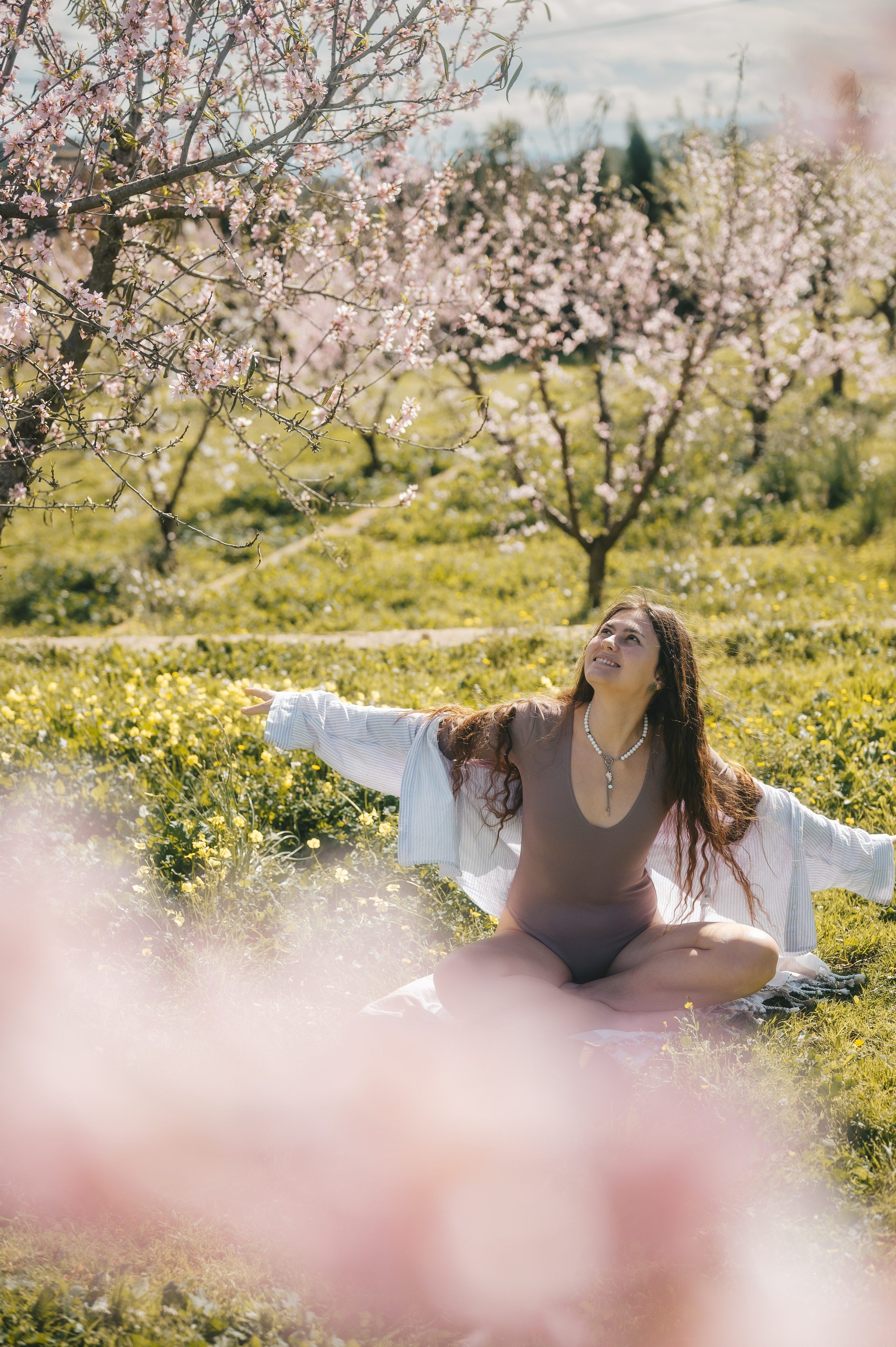 Almond blossom. Тетяна Малишева - сімейний фотограф і відеограф у Валенсії, Іспанія
