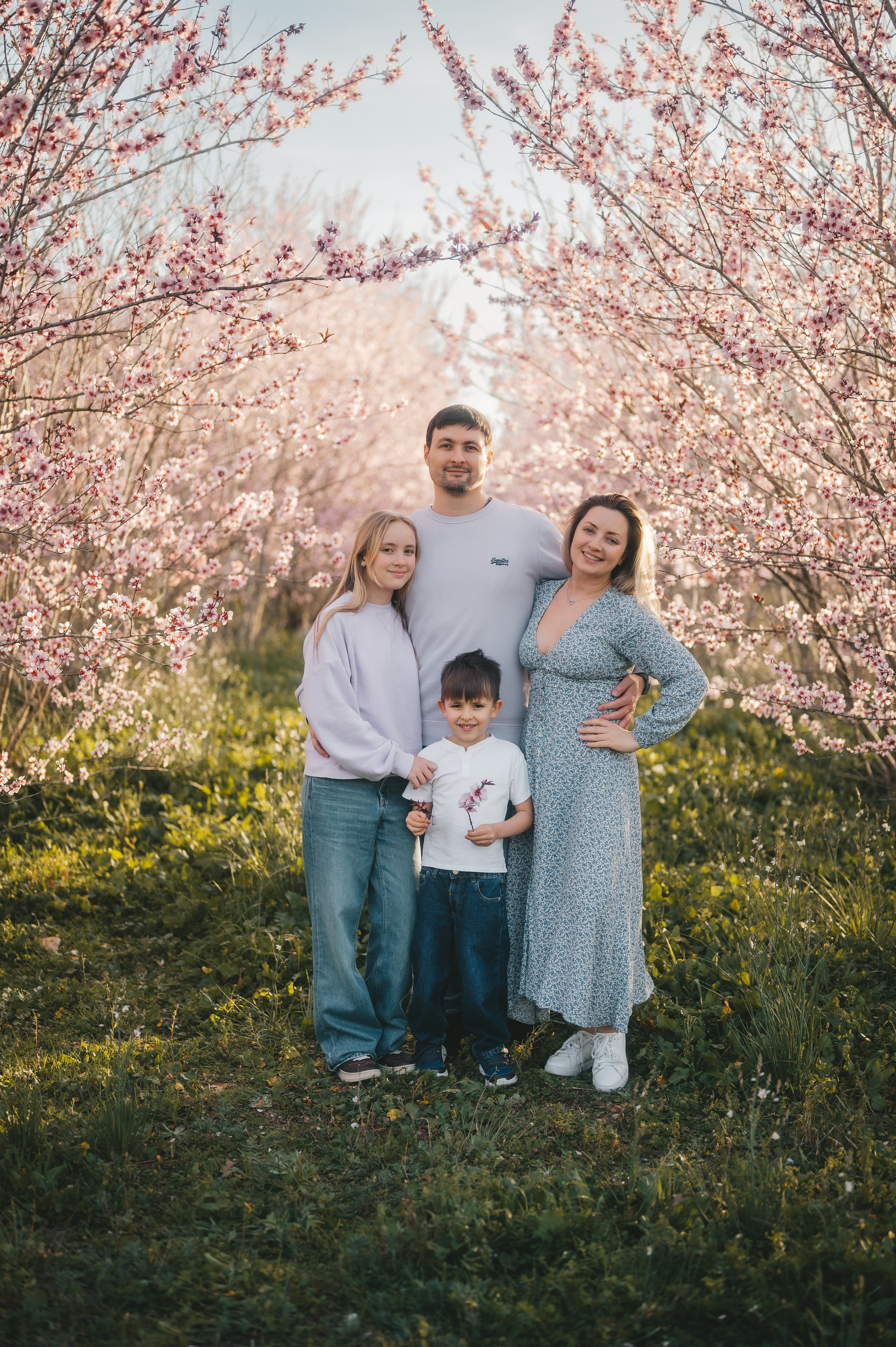 Ivan, Marina, Liza & Tima. Татьяна Малышева — семейный фотограф и видеограф в Валенсии, Испания
