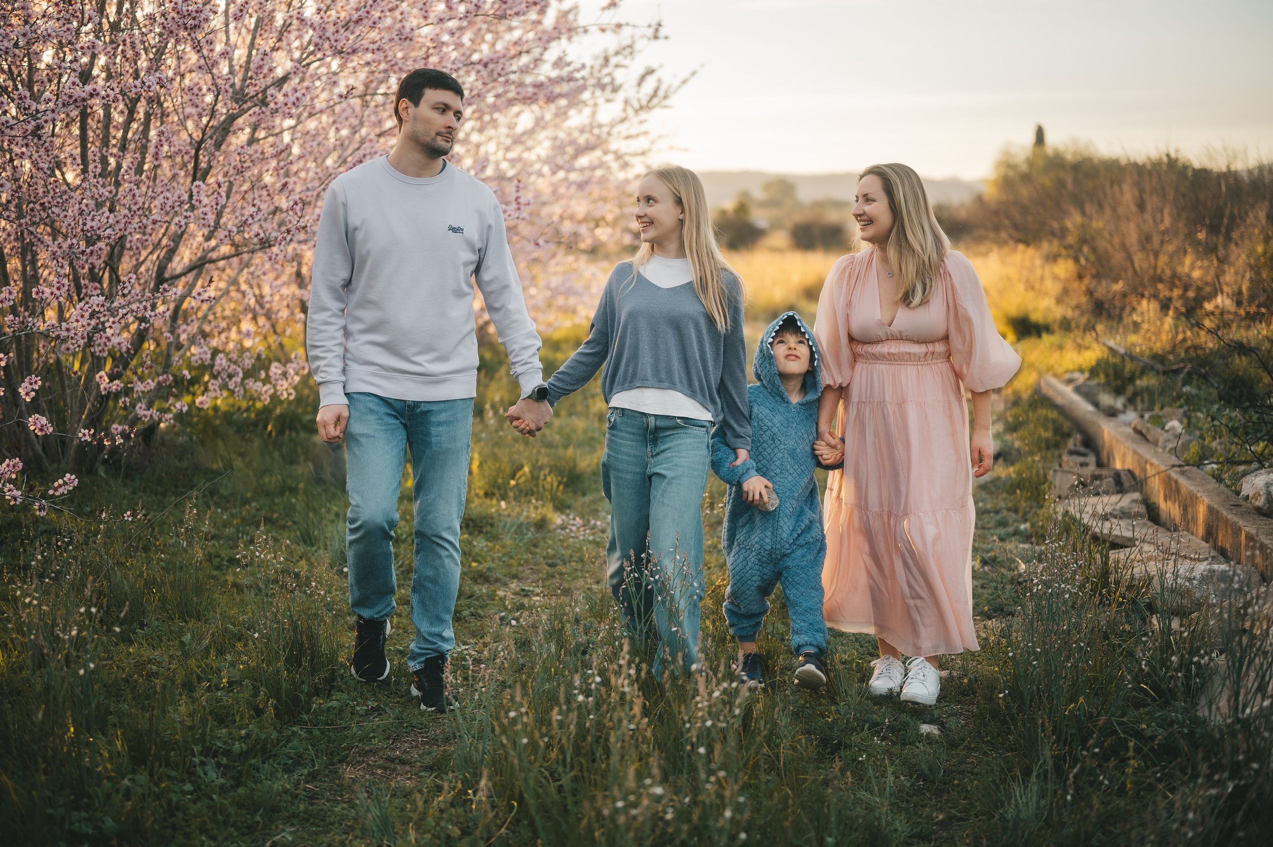Ivan, Marina, Liza & Tima. Татьяна Малышева — семейный фотограф и видеограф в Валенсии, Испания
