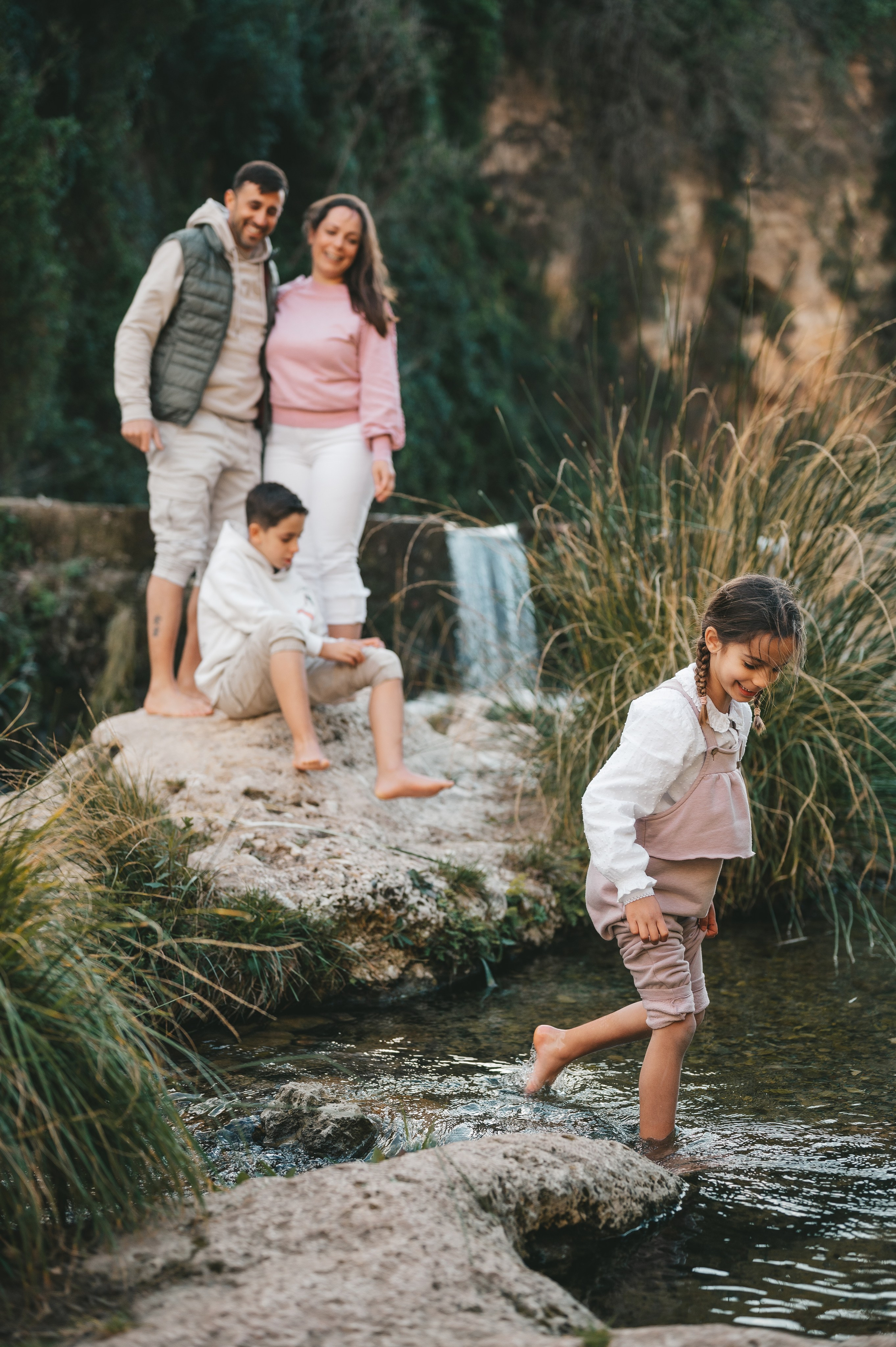 Angel, Sara, Angelito y Martina. Тетяна Малишева - сімейний фотограф і відеограф у Валенсії, Іспанія