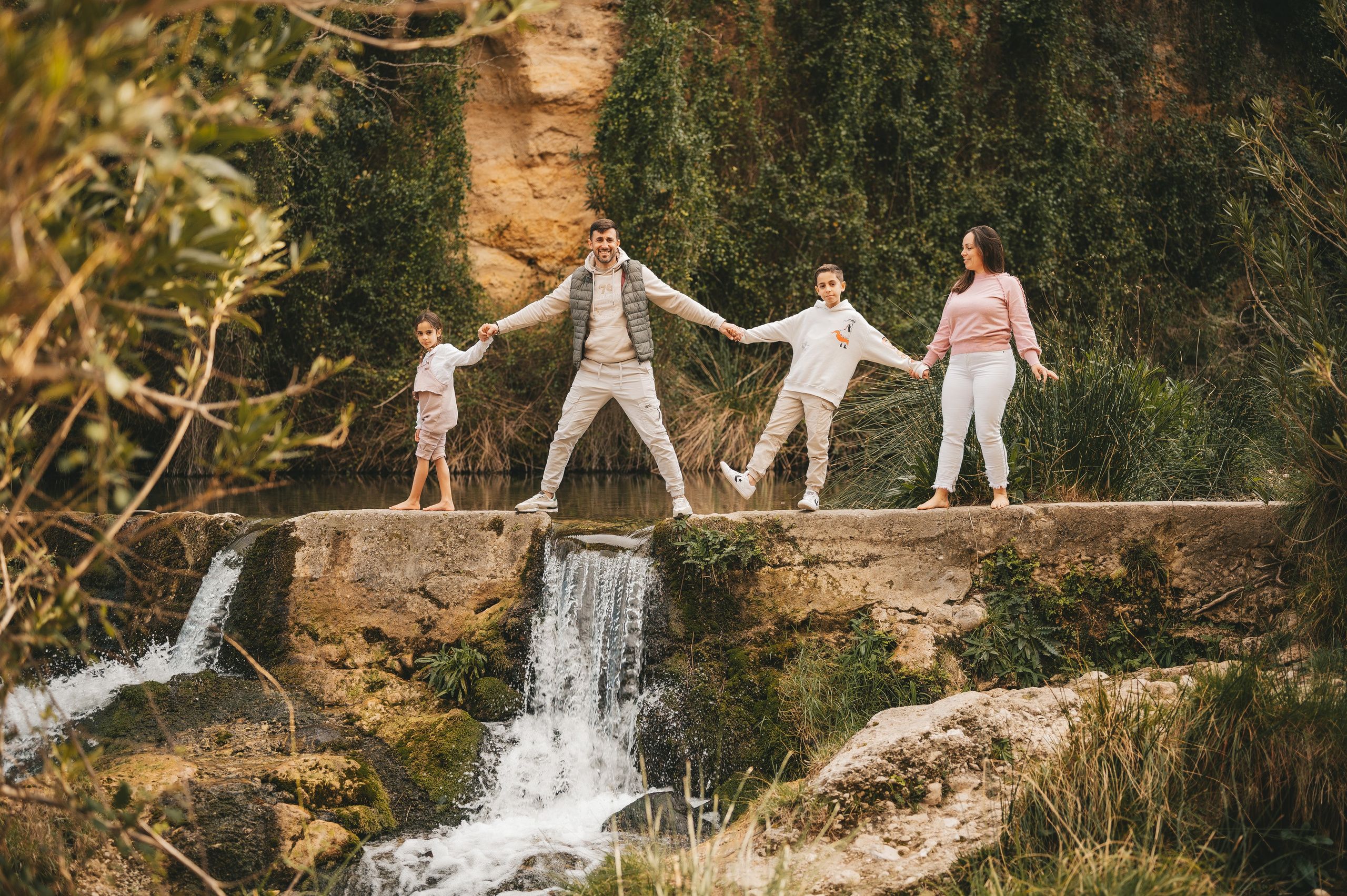 Angel, Sara, Angelito y Martina. Тетяна Малишева - сімейний фотограф і відеограф у Валенсії, Іспанія