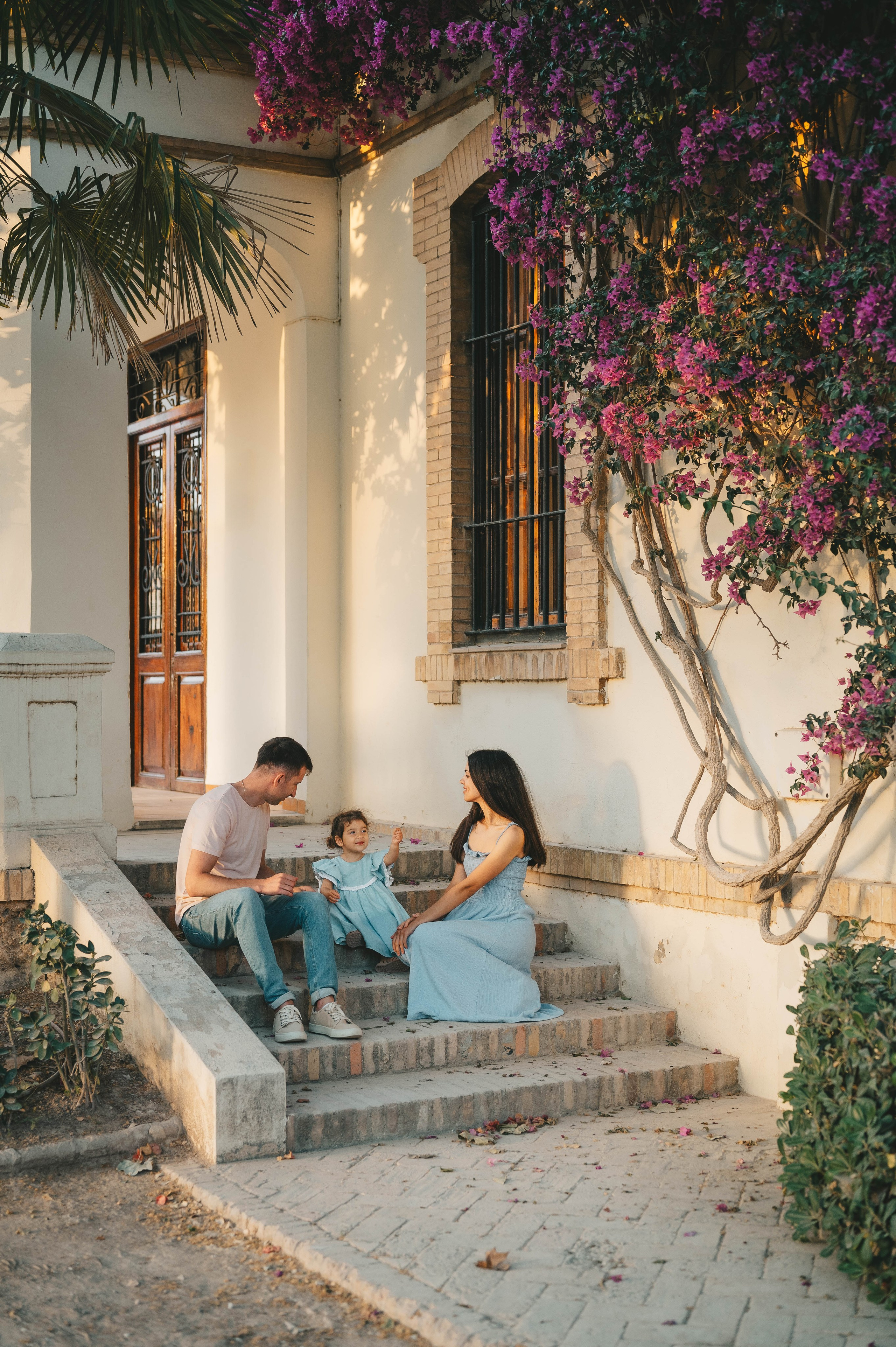 Denis, Oksana & Emily. Татьяна Малышева — семейный фотограф и видеограф в Валенсии, Испания