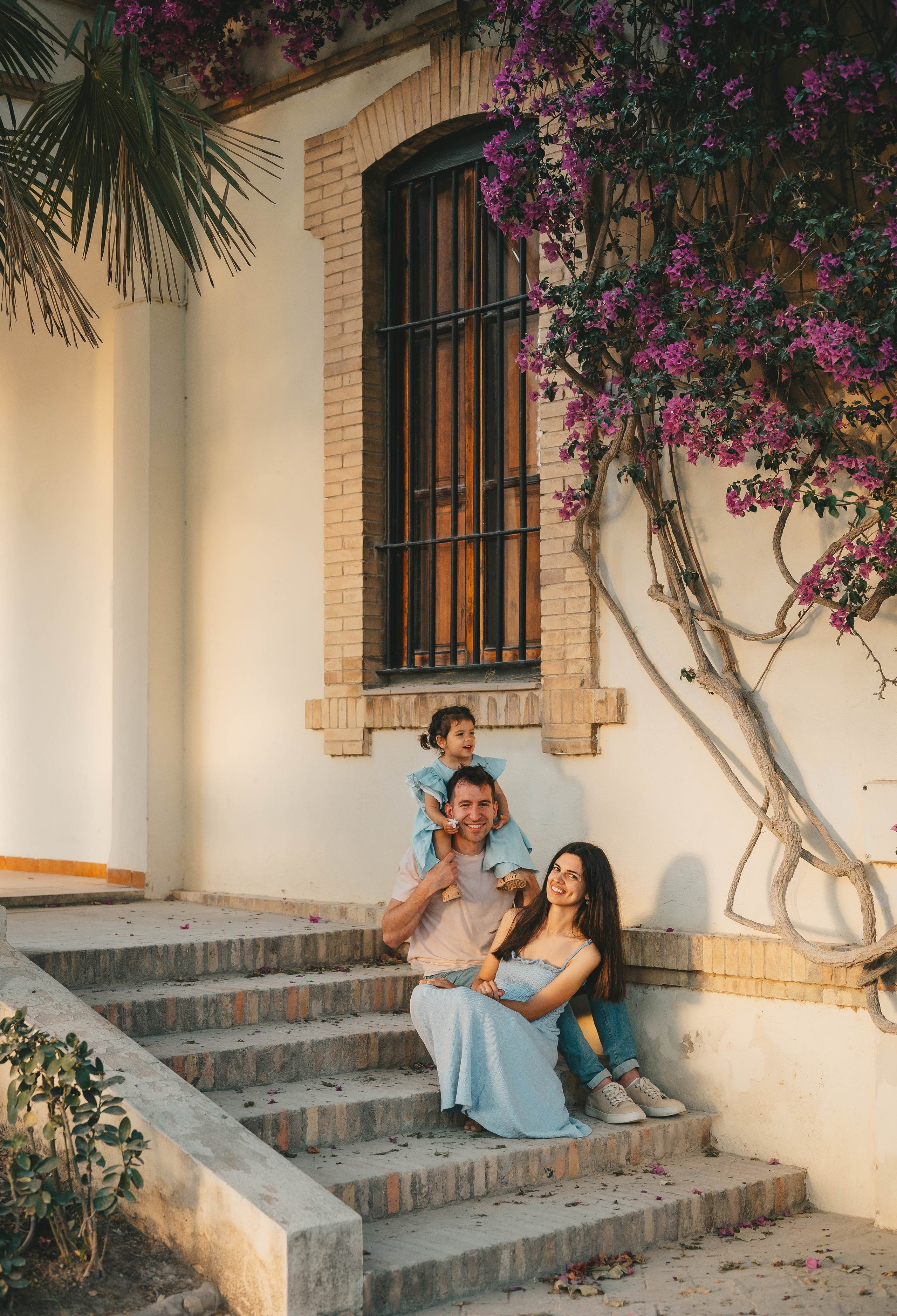 Denis, Oksana & Emily. Татьяна Малышева — семейный фотограф и видеограф в Валенсии, Испания