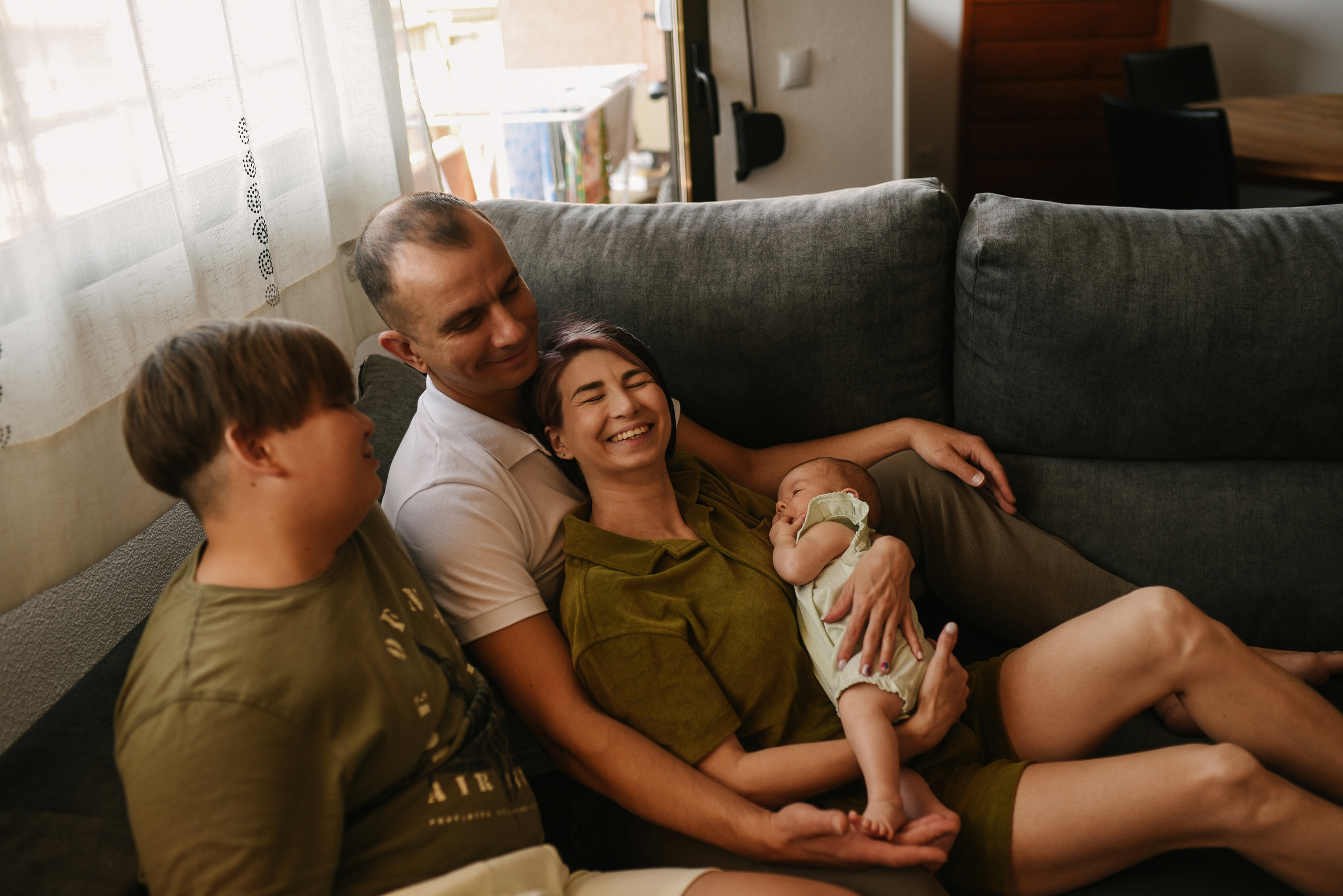 Yevgen, Tetiana, Nikita & Ivanna. Татьяна Малышева — семейный фотограф и видеограф в Валенсии, Испания