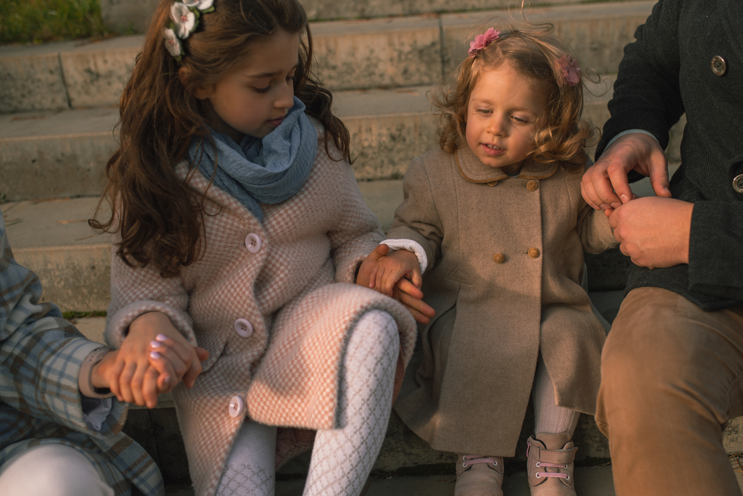 Autumn vibe with Anastasia, Andriy, Varvara & Yesenia. Татьяна Малышева — семейный фотограф и видеограф в Валенсии, Испания