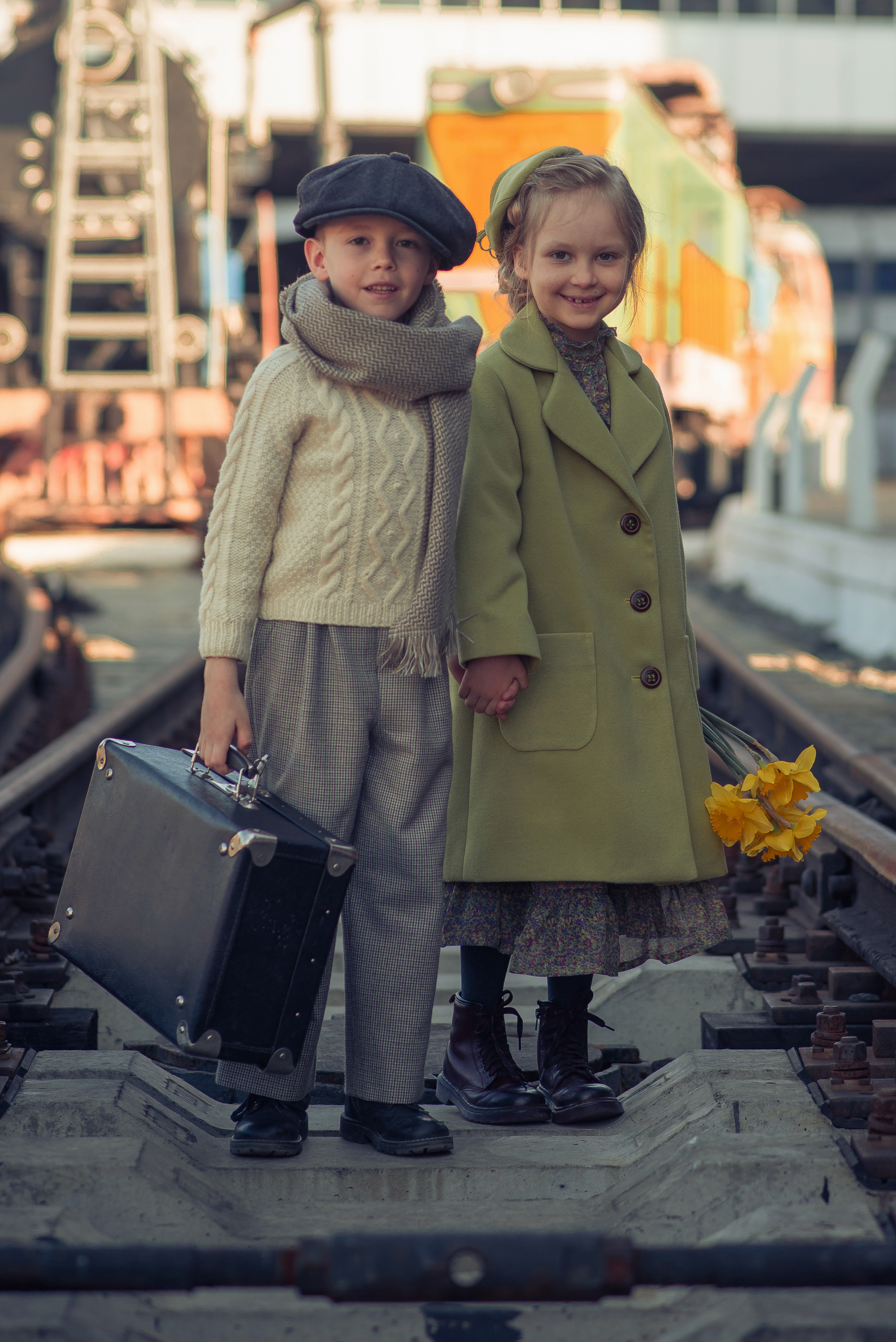 The Train Station Story. Tatiana Malysheva — family photographer and videographer in Valencia, Spain