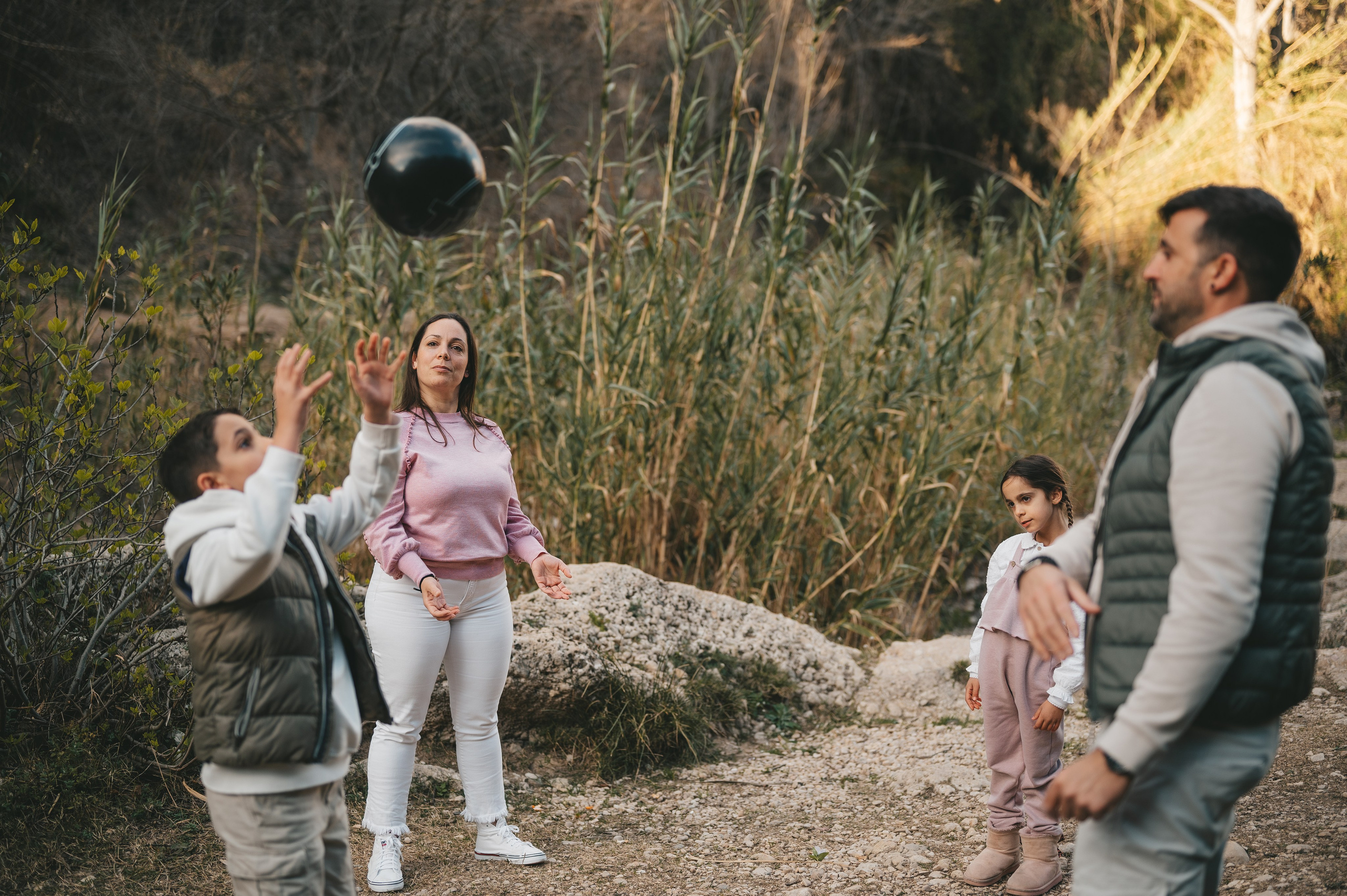 Angel, Sara, Angelito y Martina. Тетяна Малишева - сімейний фотограф і відеограф у Валенсії, Іспанія
