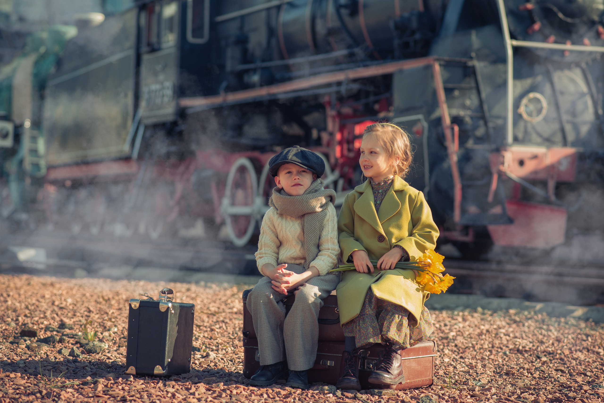 The Train Station Story. Tatiana Malysheva — family photographer and videographer in Valencia, Spain
