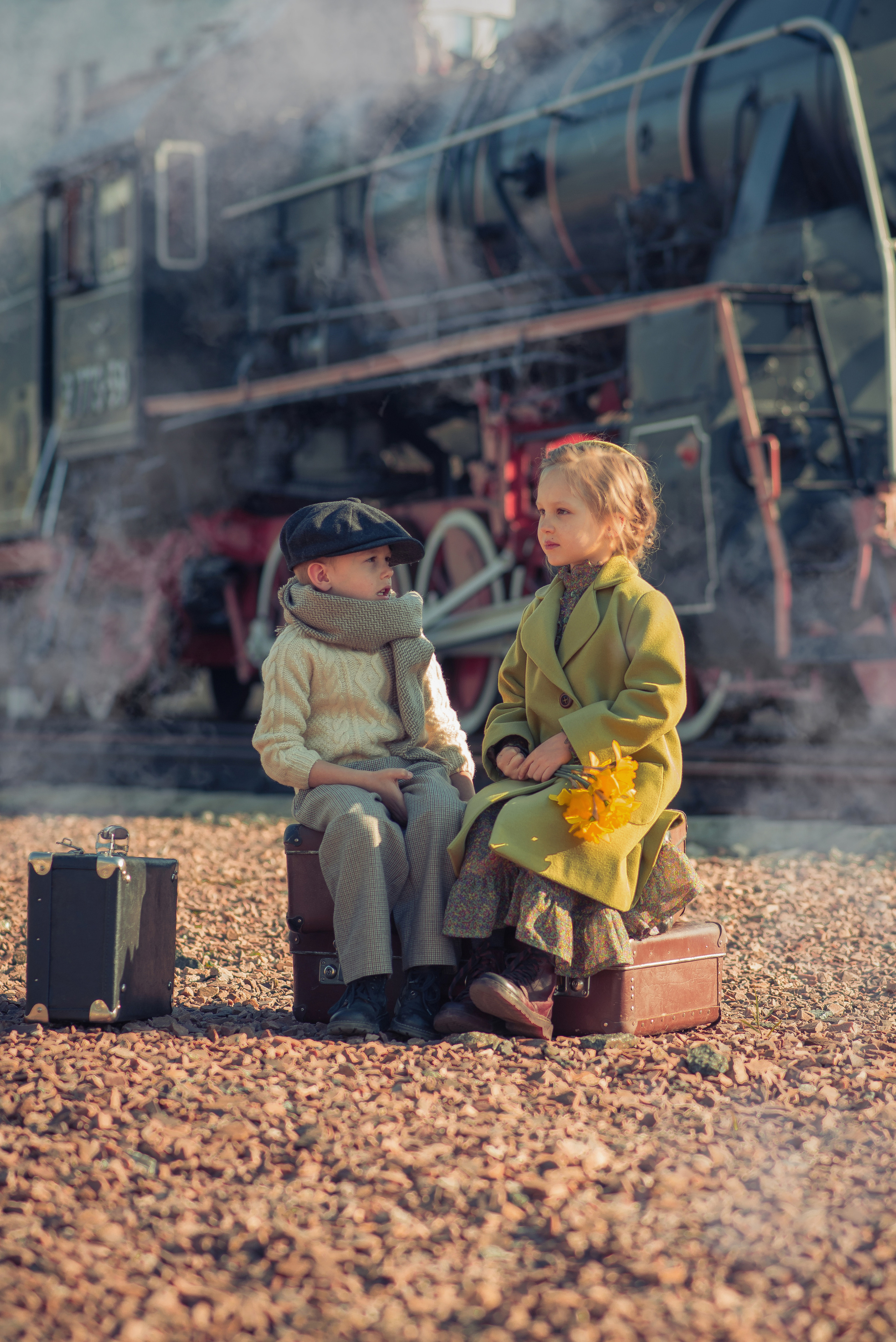 The Train Station Story. Tatiana Malysheva — family photographer and videographer in Valencia, Spain