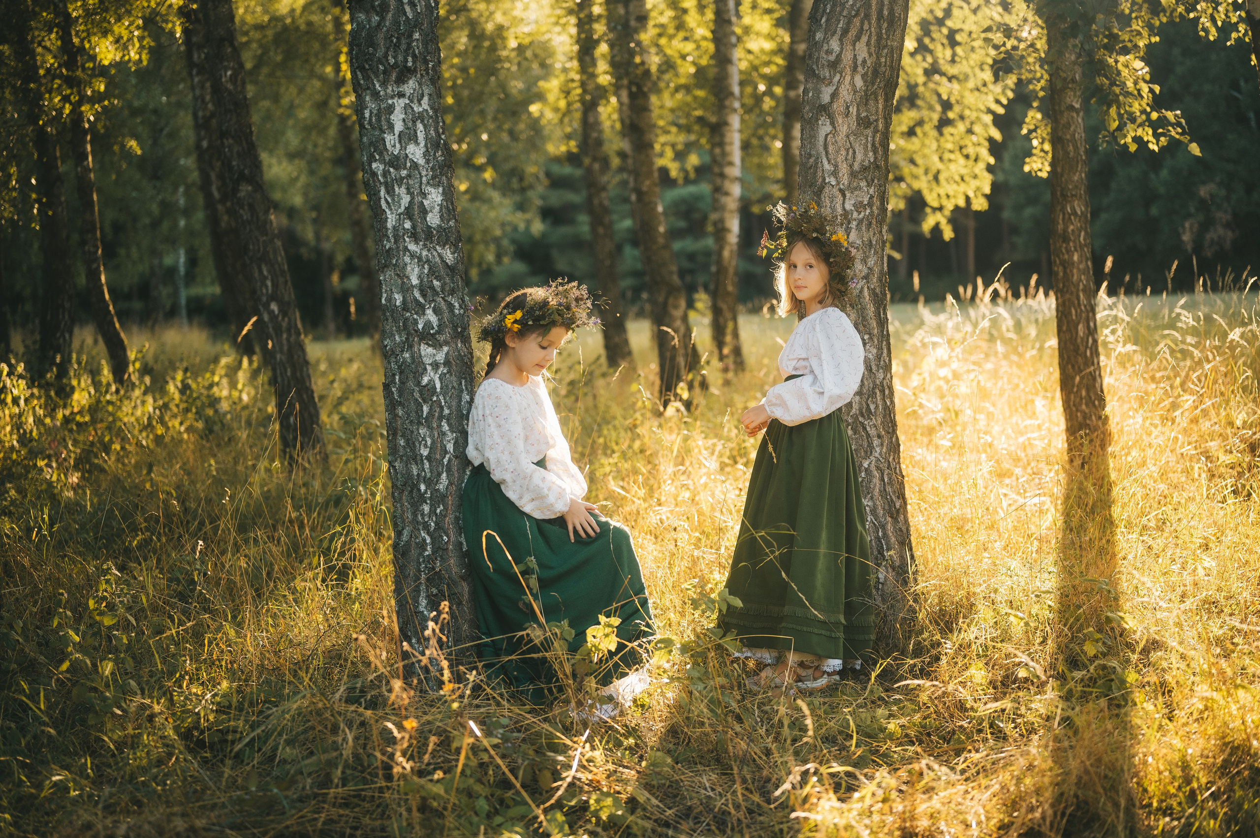 Лісові мавки. Tatiana Malysheva — family photographer and videographer in Valencia, Spain