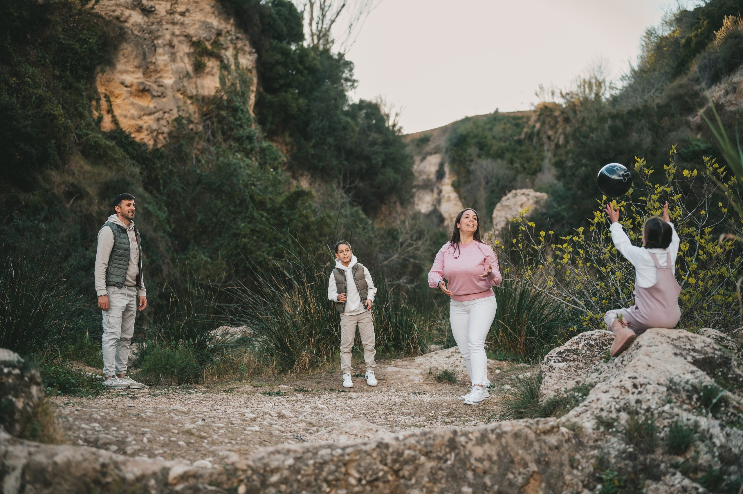 Angel, Sara, Angelito y Martina. Тетяна Малишева - сімейний фотограф і відеограф у Валенсії, Іспанія