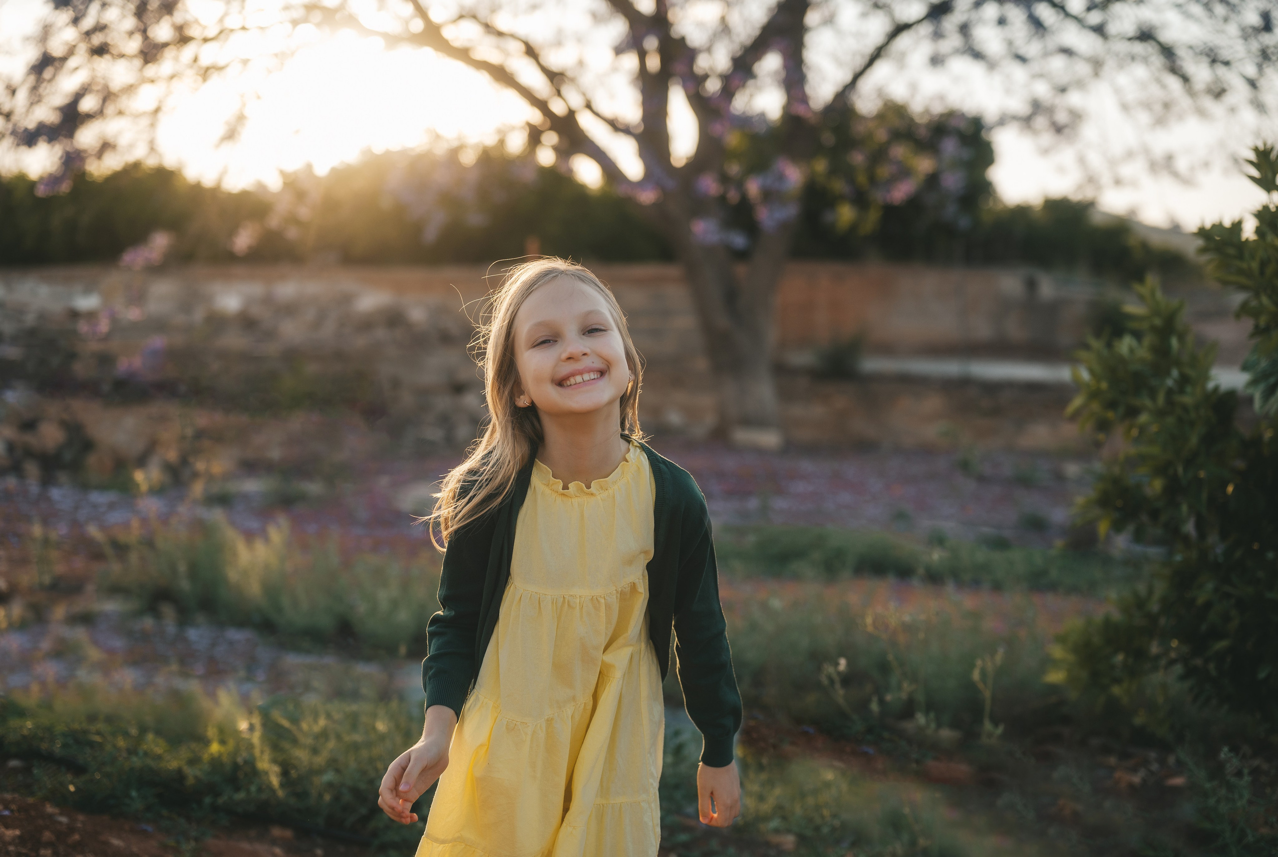 Jacaranda flowers. Tatiana Malysheva — family photographer and videographer in Valencia, Spain