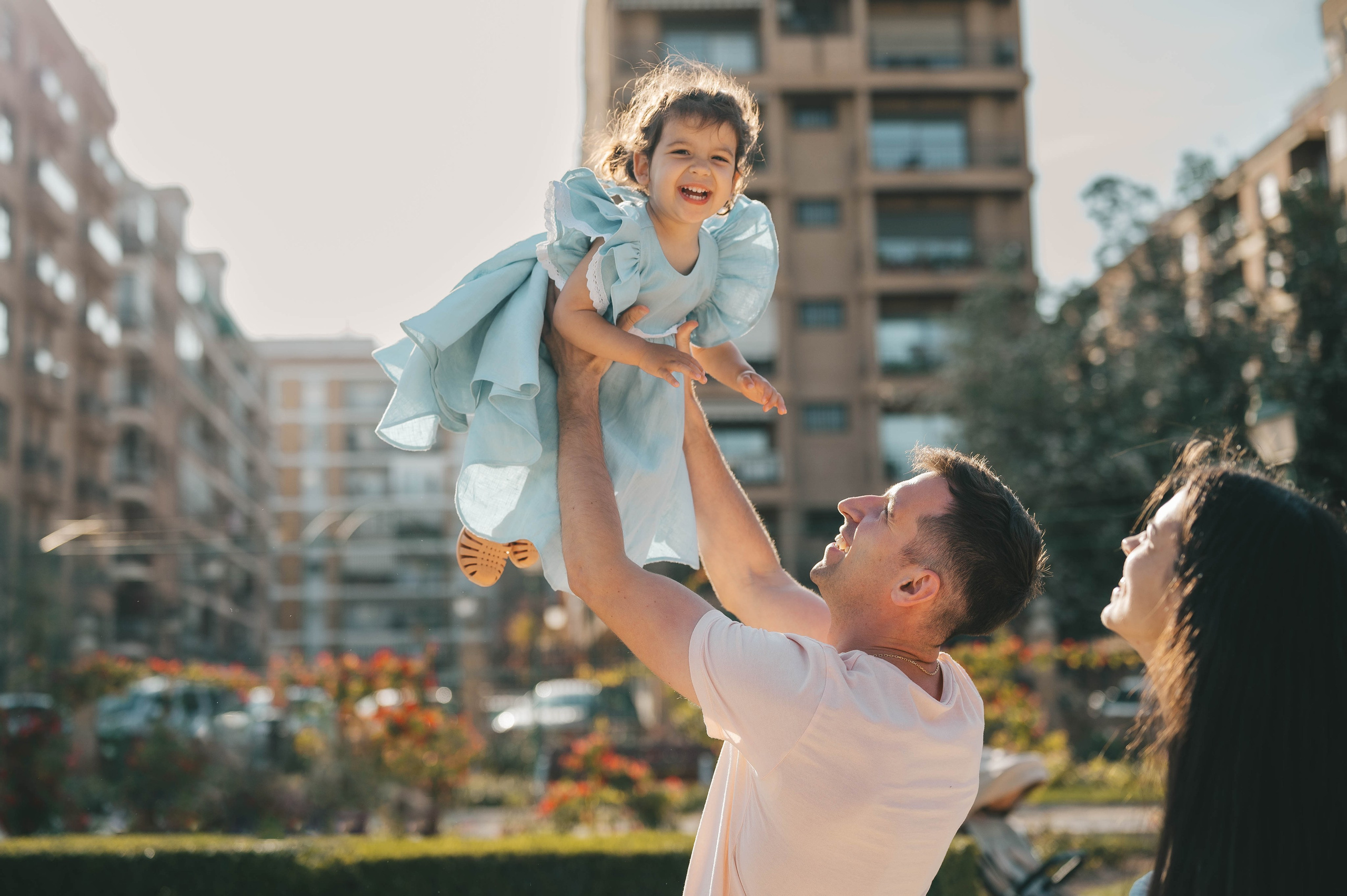 Denis, Oksana & Emily. Татьяна Малышева — семейный фотограф и видеограф в Валенсии, Испания