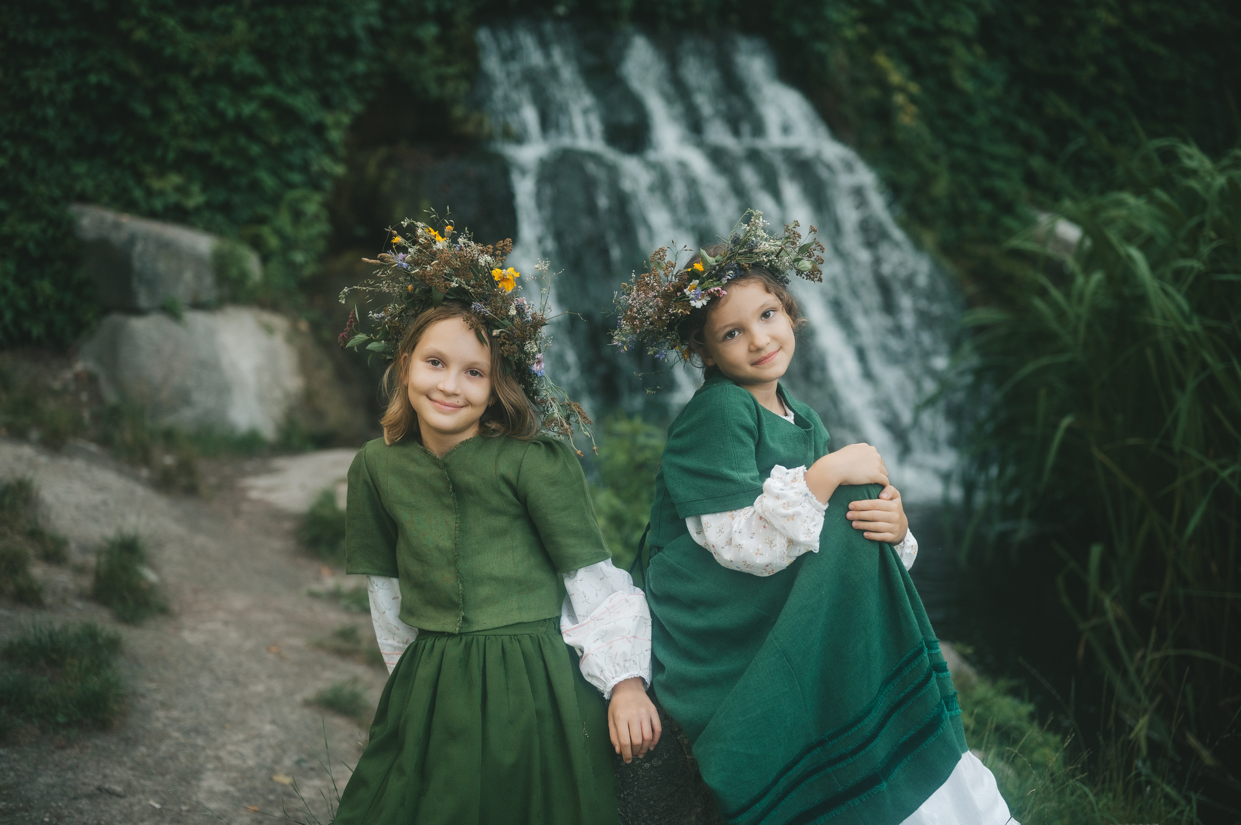 Лісові мавки. Tatiana Malysheva — family photographer and videographer in Valencia, Spain