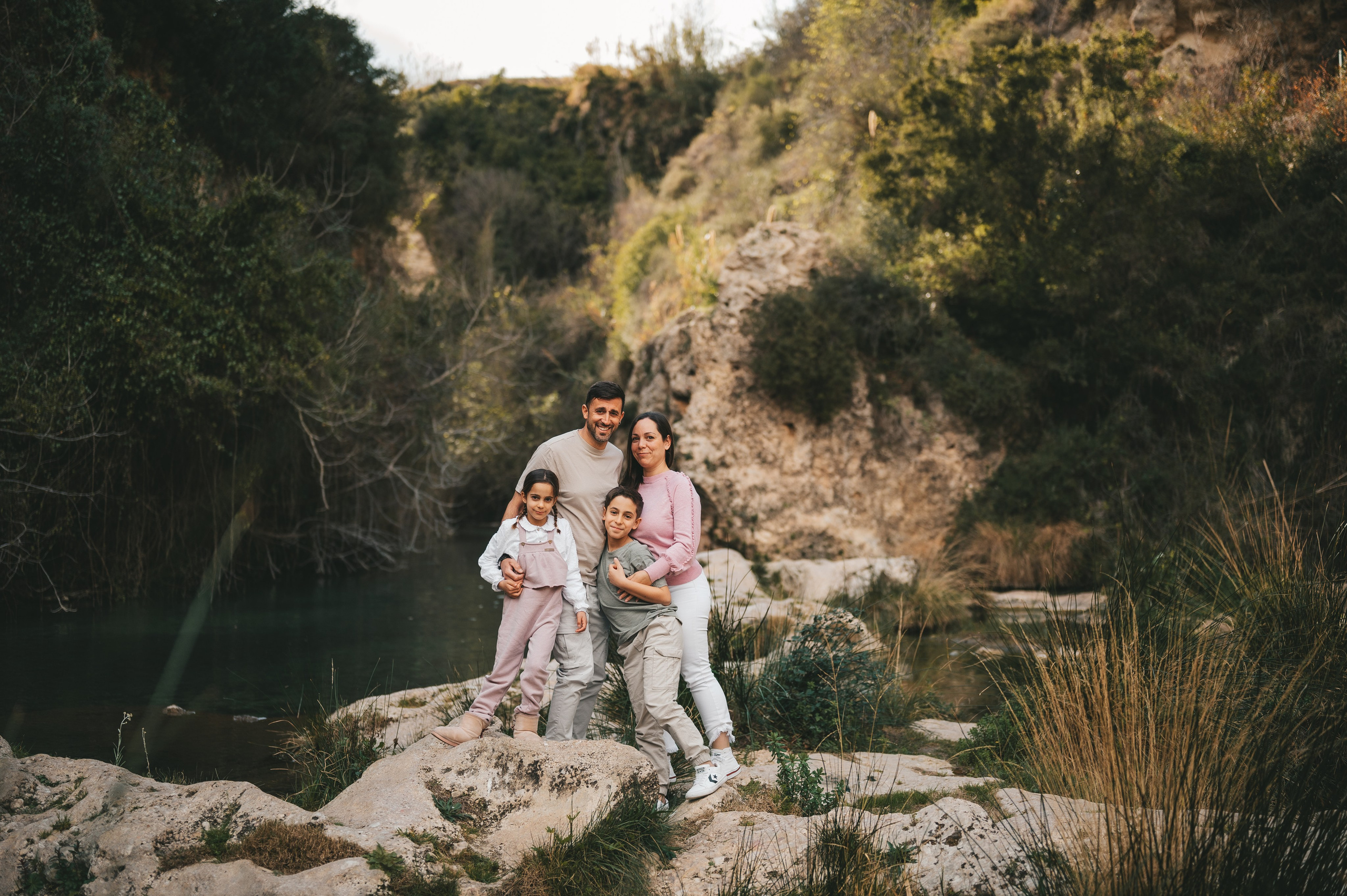 Angel, Sara, Angelito y Martina. Тетяна Малишева - сімейний фотограф і відеограф у Валенсії, Іспанія