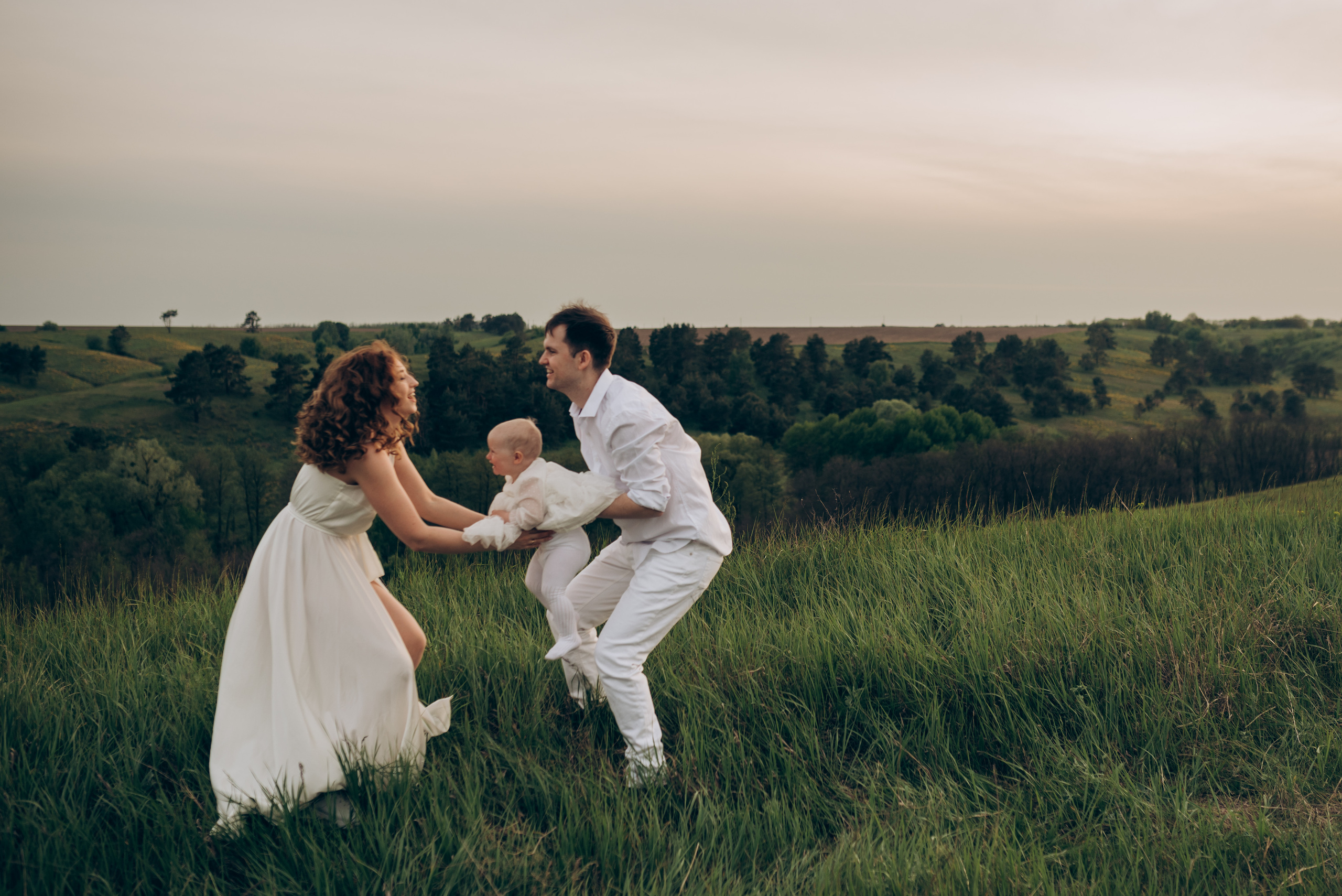Oleg, Anna and little Diana. Tatiana Malysheva — lifestyle fotógrafa y videógrafa en Valencia, España