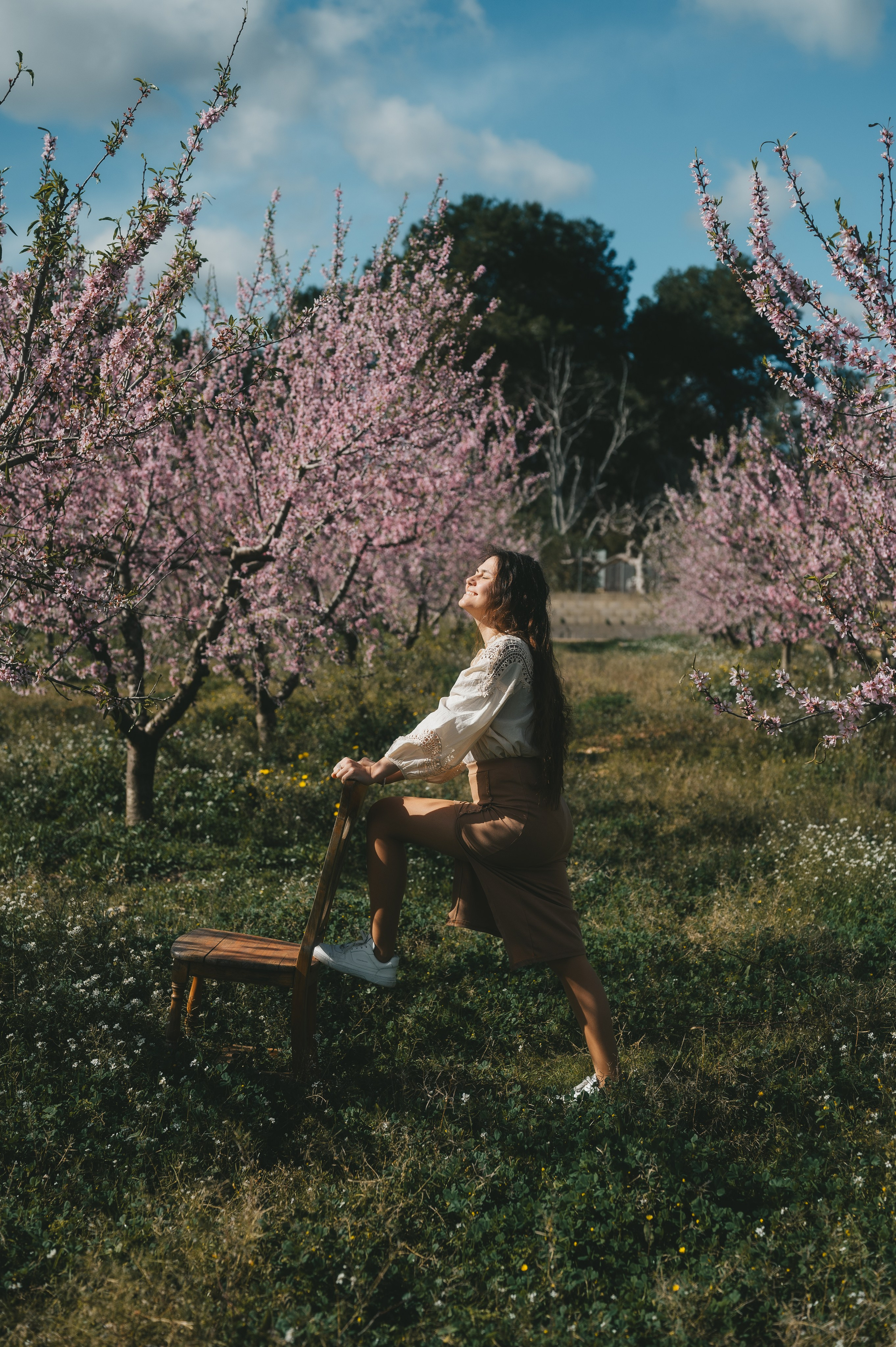 Almond blossom. Тетяна Малишева - сімейний фотограф і відеограф у Валенсії, Іспанія